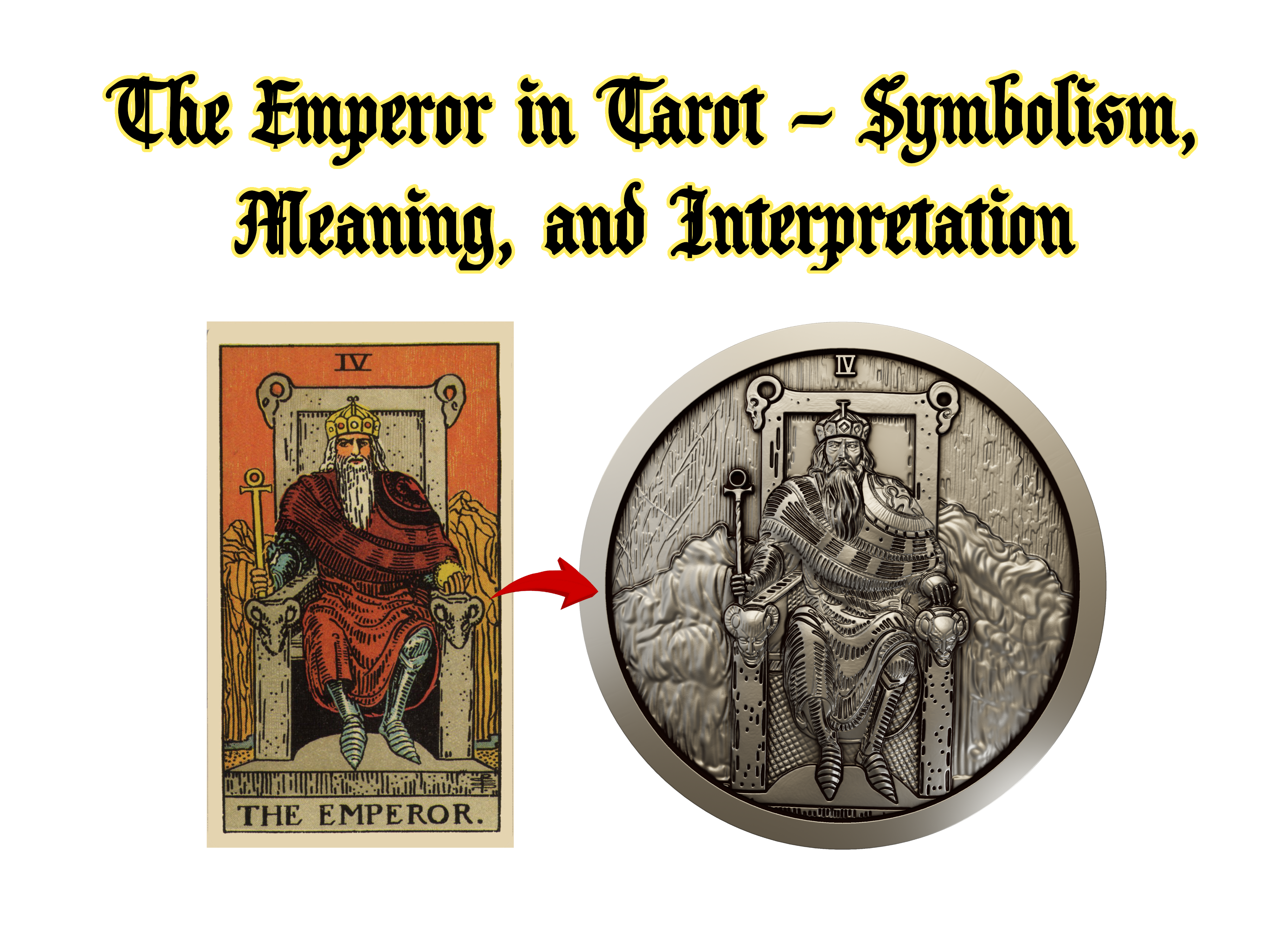 The Emperor in Tarot – Symbolism, Meaning, and Interpretation