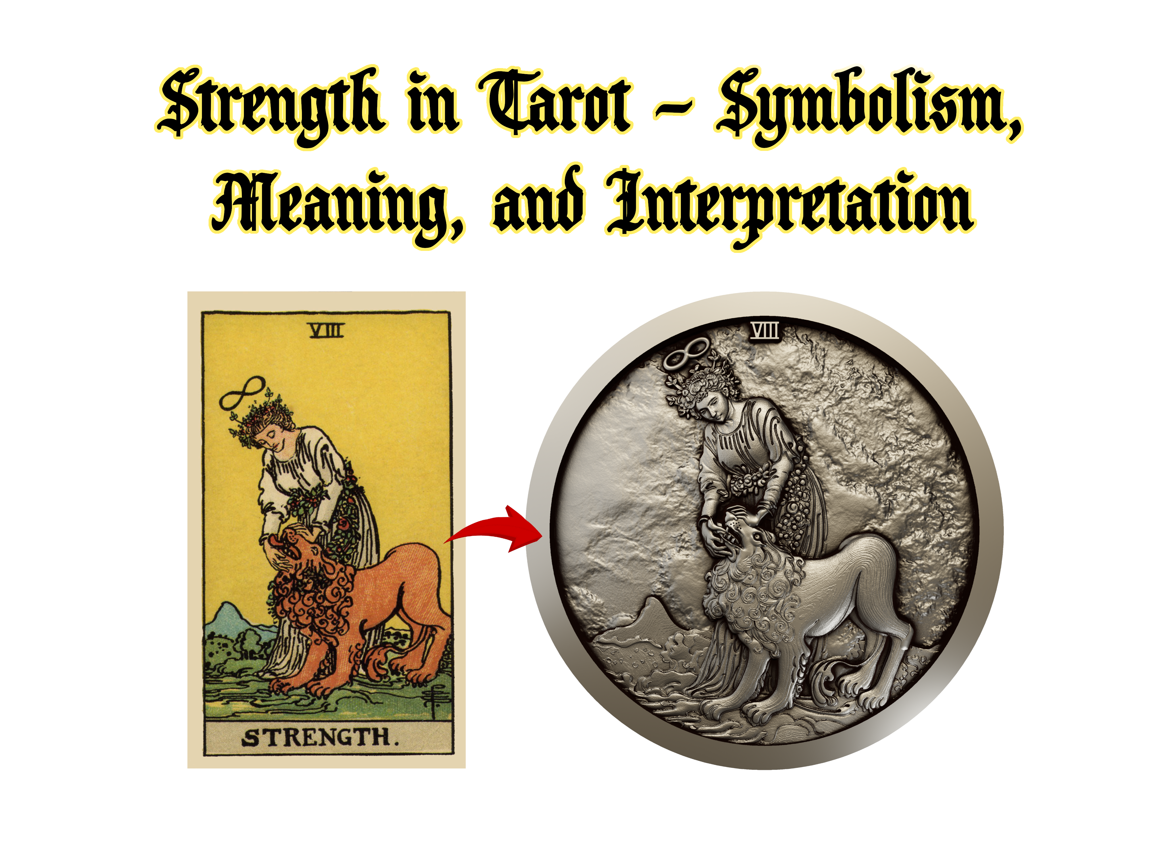 Strength in Tarot – Symbolism, Meaning, and Interpretation