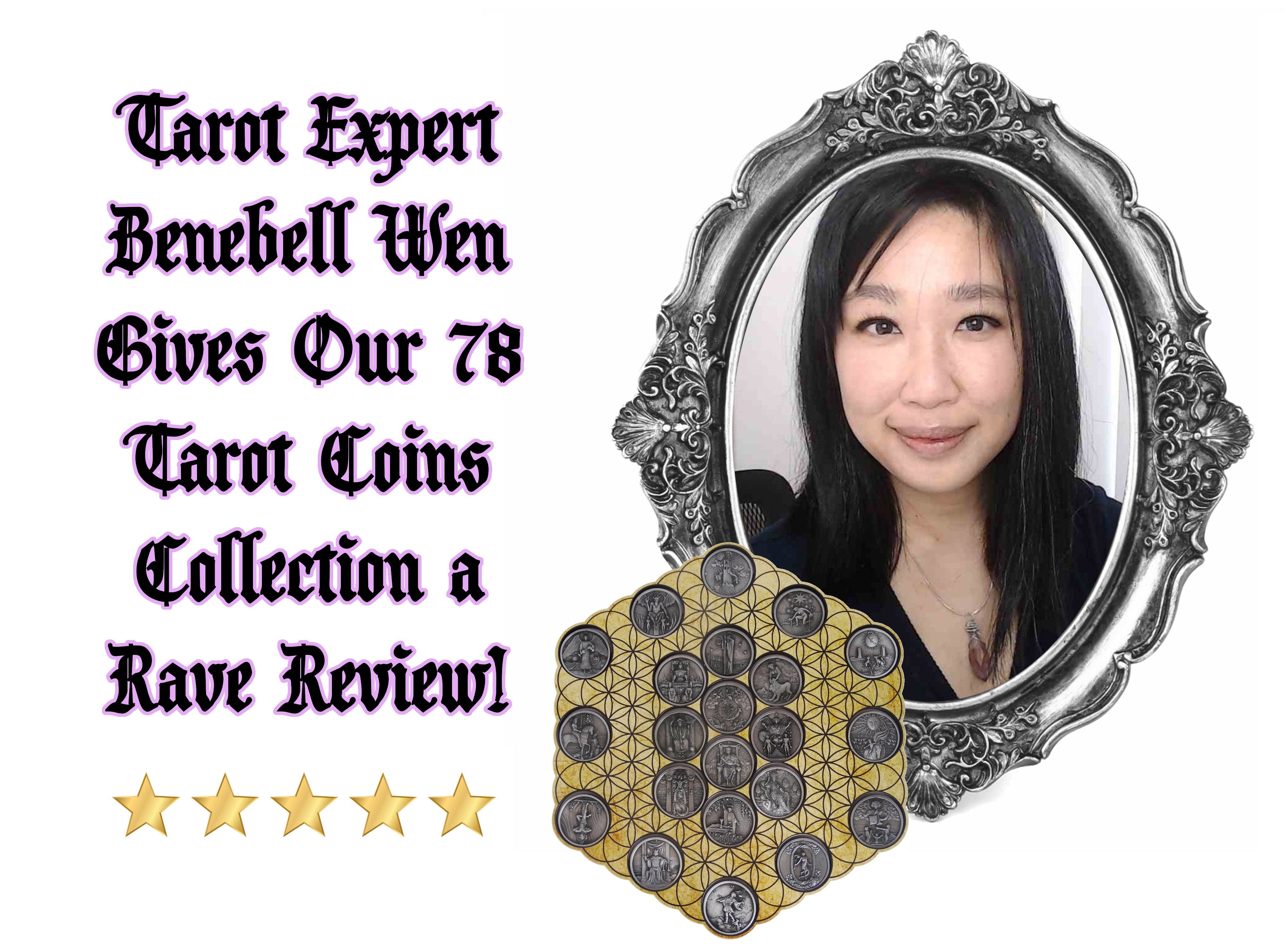 Benebell Wen Reviews Our Tarot Coin Collection — And She Loved It!