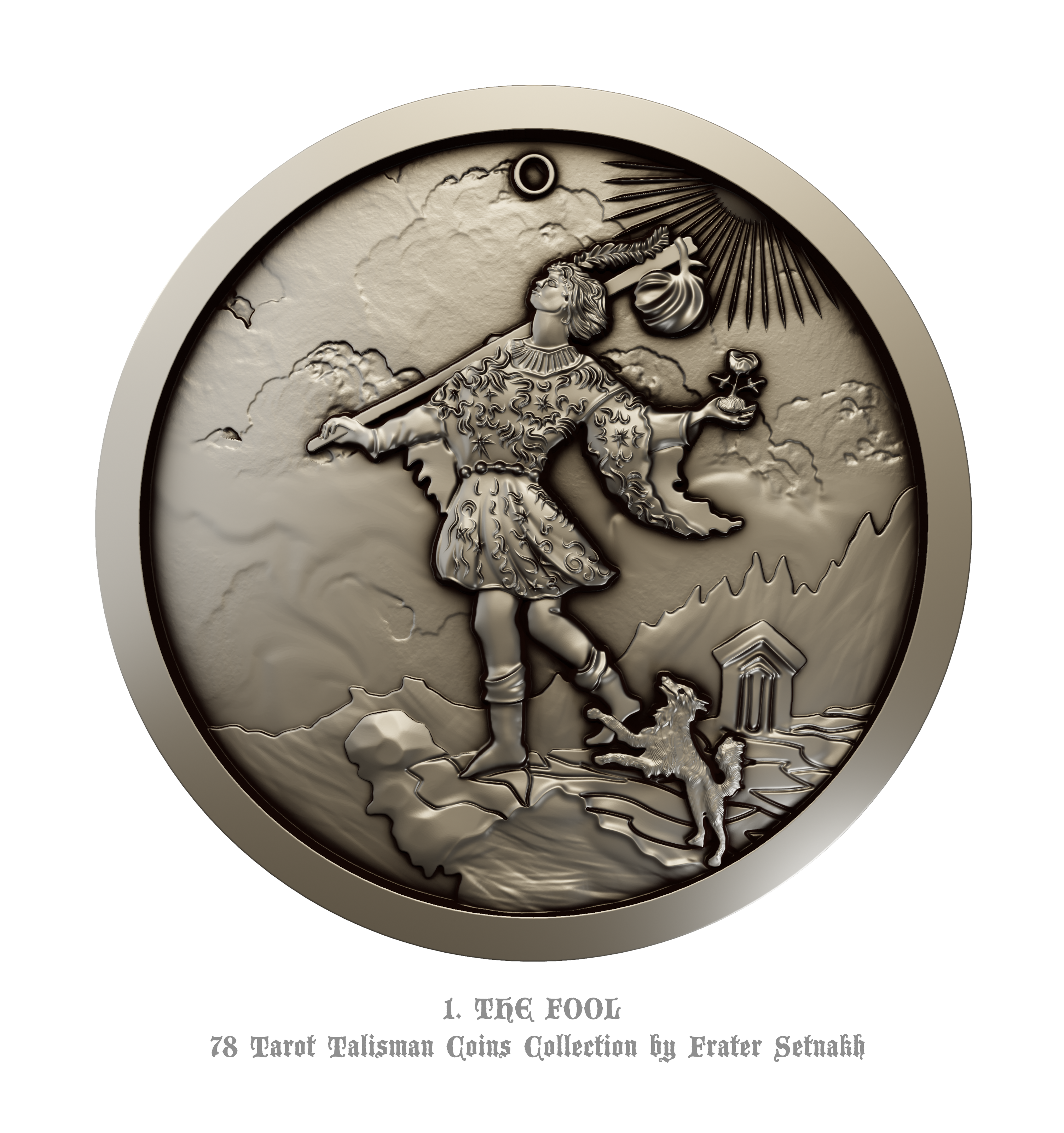 Tarot Coin Collection – 78 Coins Inspired by Rider-Waite – PRE-ORDERS - Shipping in October '25 - Divination Coins - Oracle Coins - Frater Setnakh