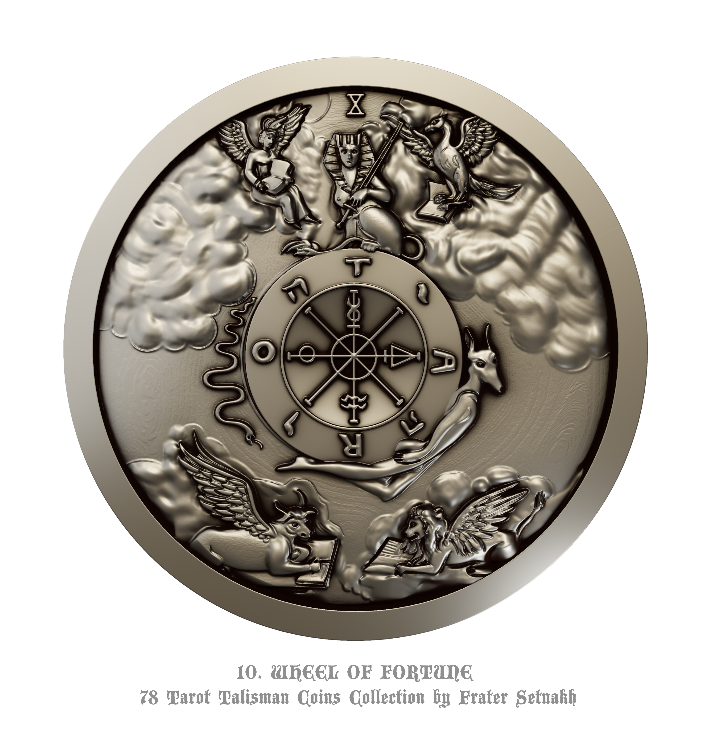 Tarot Coin Collection – World’s First Complete Rider–Waite Inspired Coin Set by Frater Setnakh – PRE-ORDERS - Shipping in Deceber '25 - Divination Coins - Oracle Coins