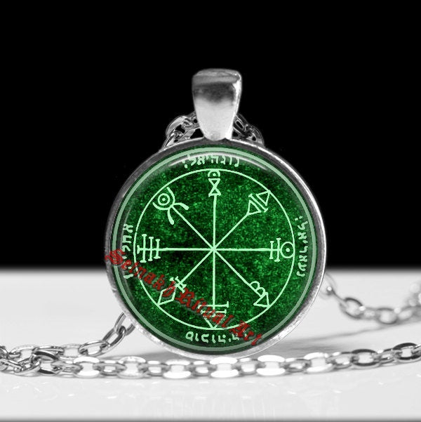 First pentacle of Venus pendant, friendship talisman, Goetia Solomon Seals, ritual necklace, occult jewelry, ceremonial magick, lamen #103