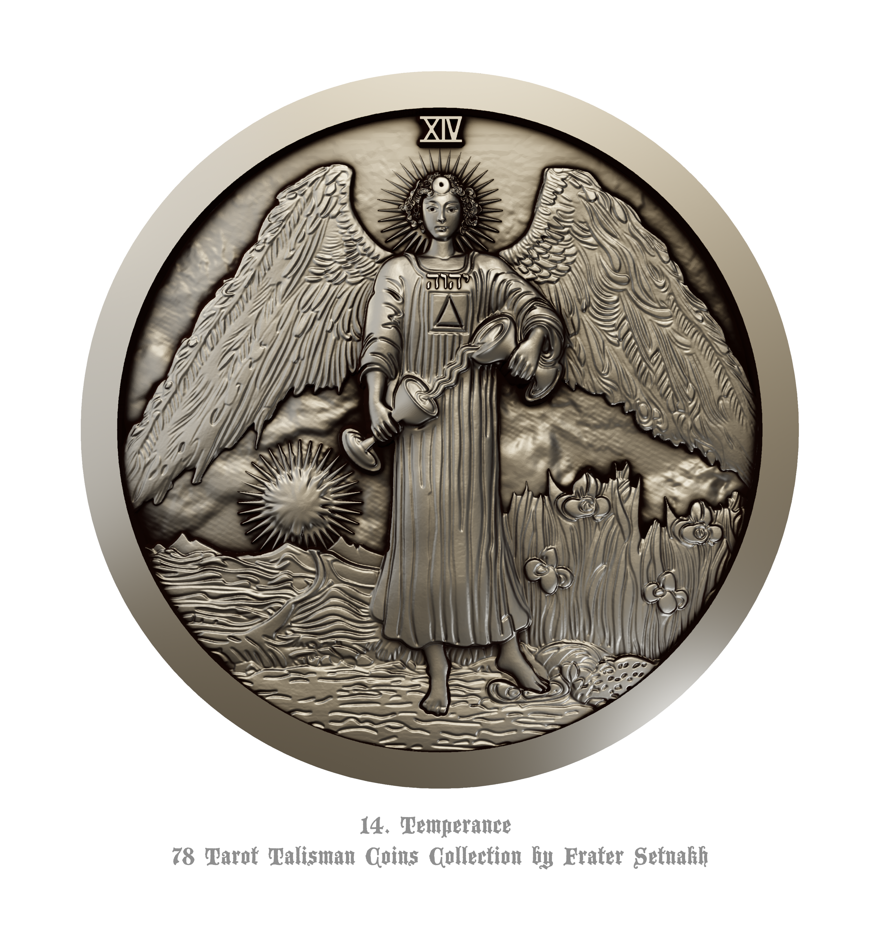 Tarot Coin Collection – World’s First Complete Rider–Waite Inspired Coin Set by Frater Setnakh – PRE-ORDERS - Shipping in October '25 - Divination Coins - Oracle Coins