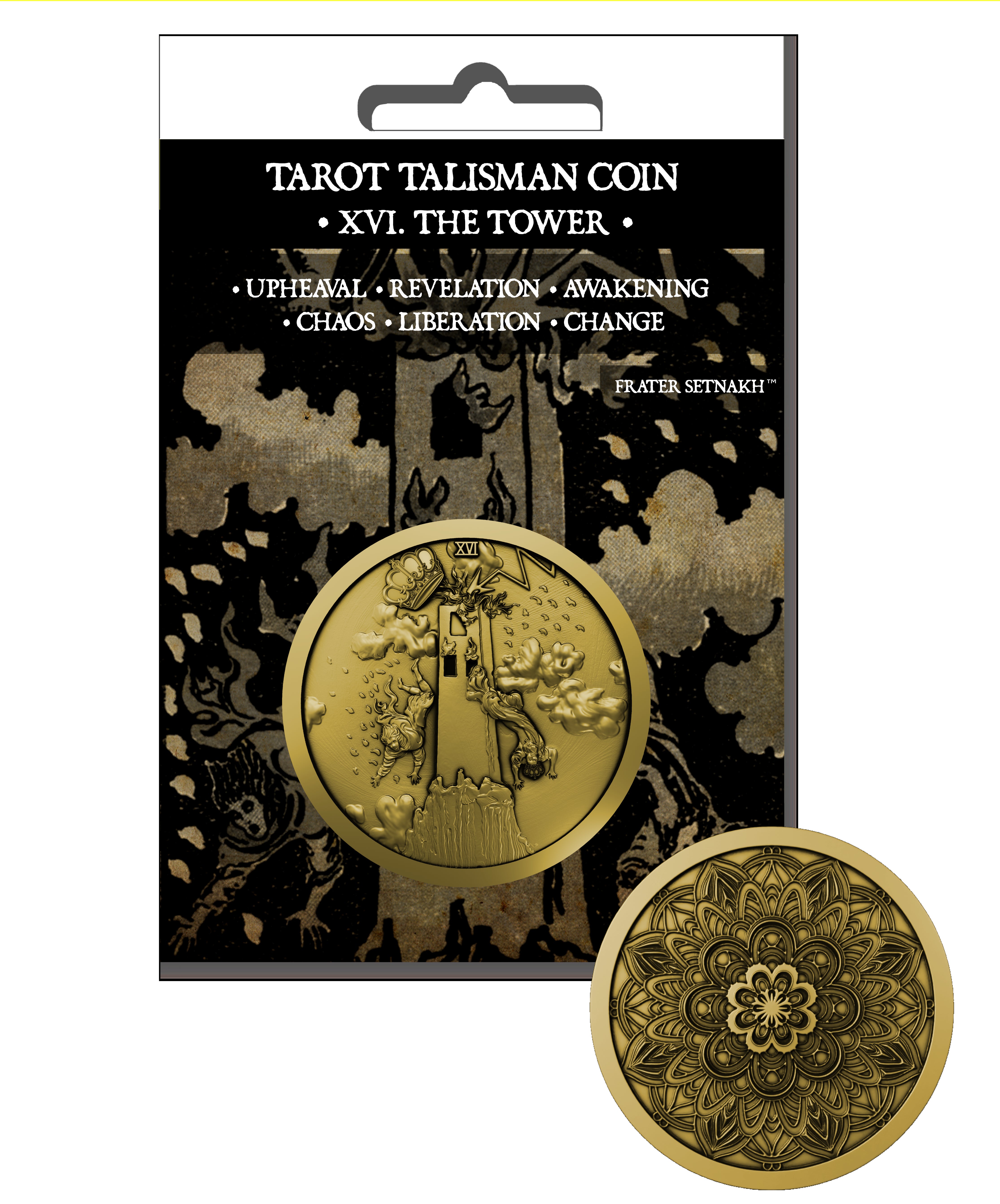 22 Tarot Talisman Coins + 22 Descriptive Cards + PVC Foils | Retailers: Apply to receive wholesale discounts up to 50%