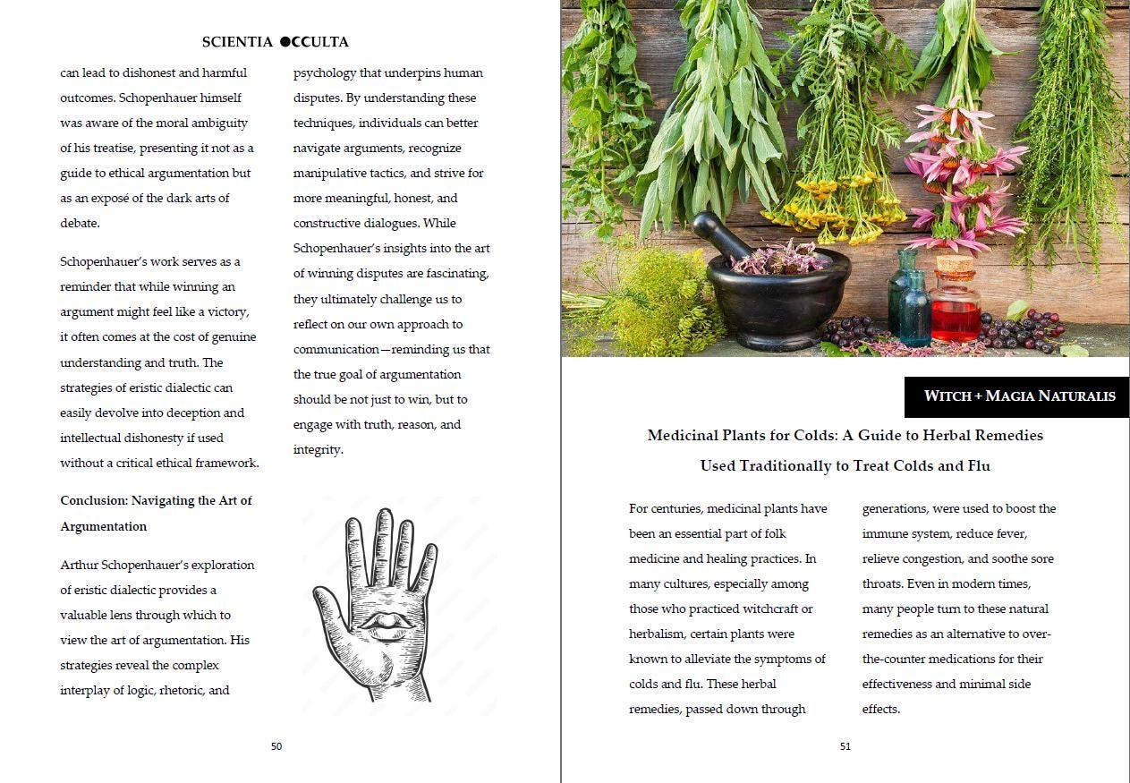 Esoteric Ezine by Frater Setnakh & Soror Vanarotha - Scientia Occulta: Explore Esoteric Knowledge - Support my work and get the pdf file #1