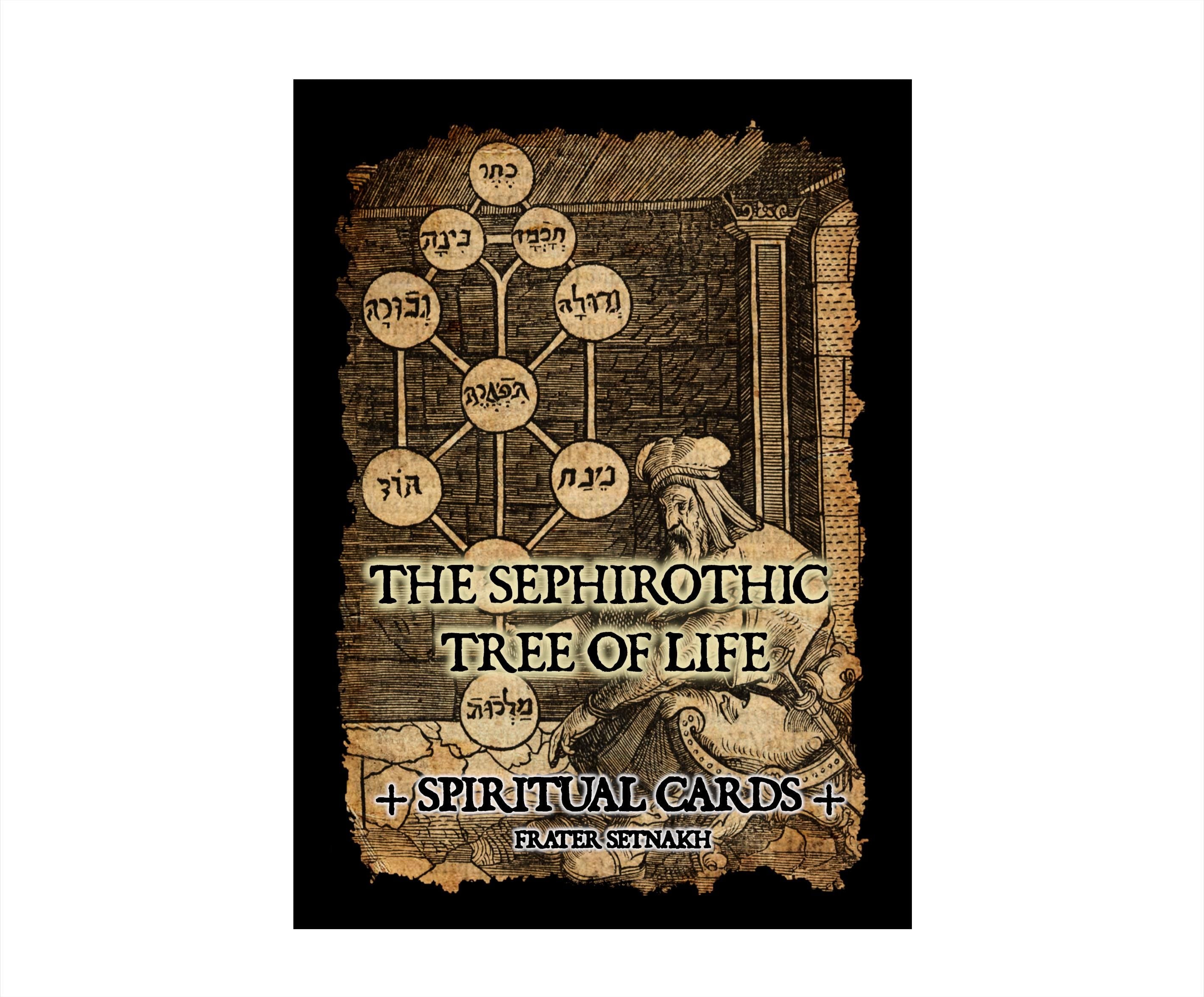 Tree of Life – 44 Spiritual Cards Exploring Sephiroth, Kabbalah, Alchemy, Perfect for Tarot Readers, Mystics and Students of Esoteric Wisdom