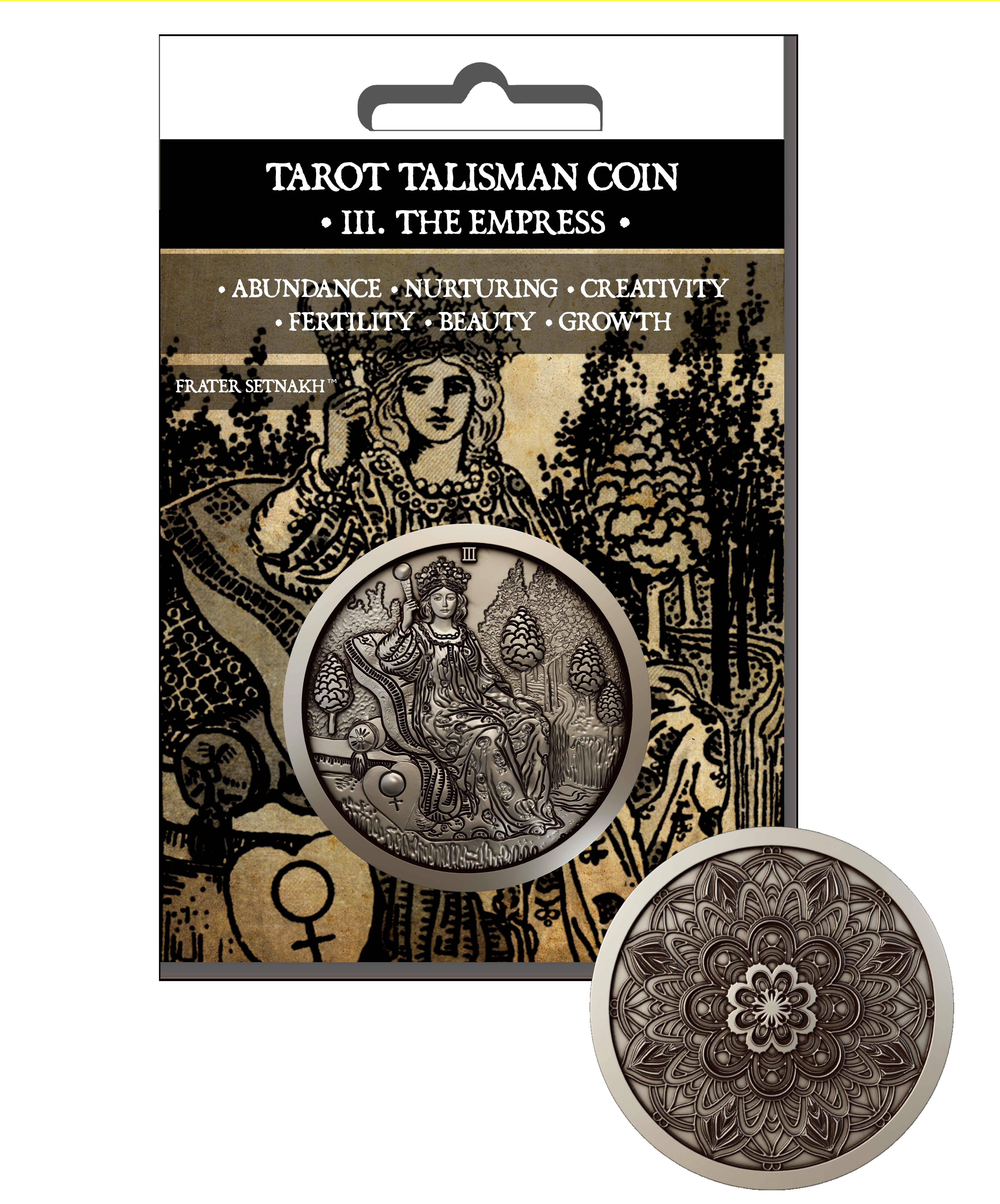 22 Tarot Talisman Coins + 22 Descriptive Cards + PVC Foils | Retailers: Apply to receive wholesale discounts up to 50%