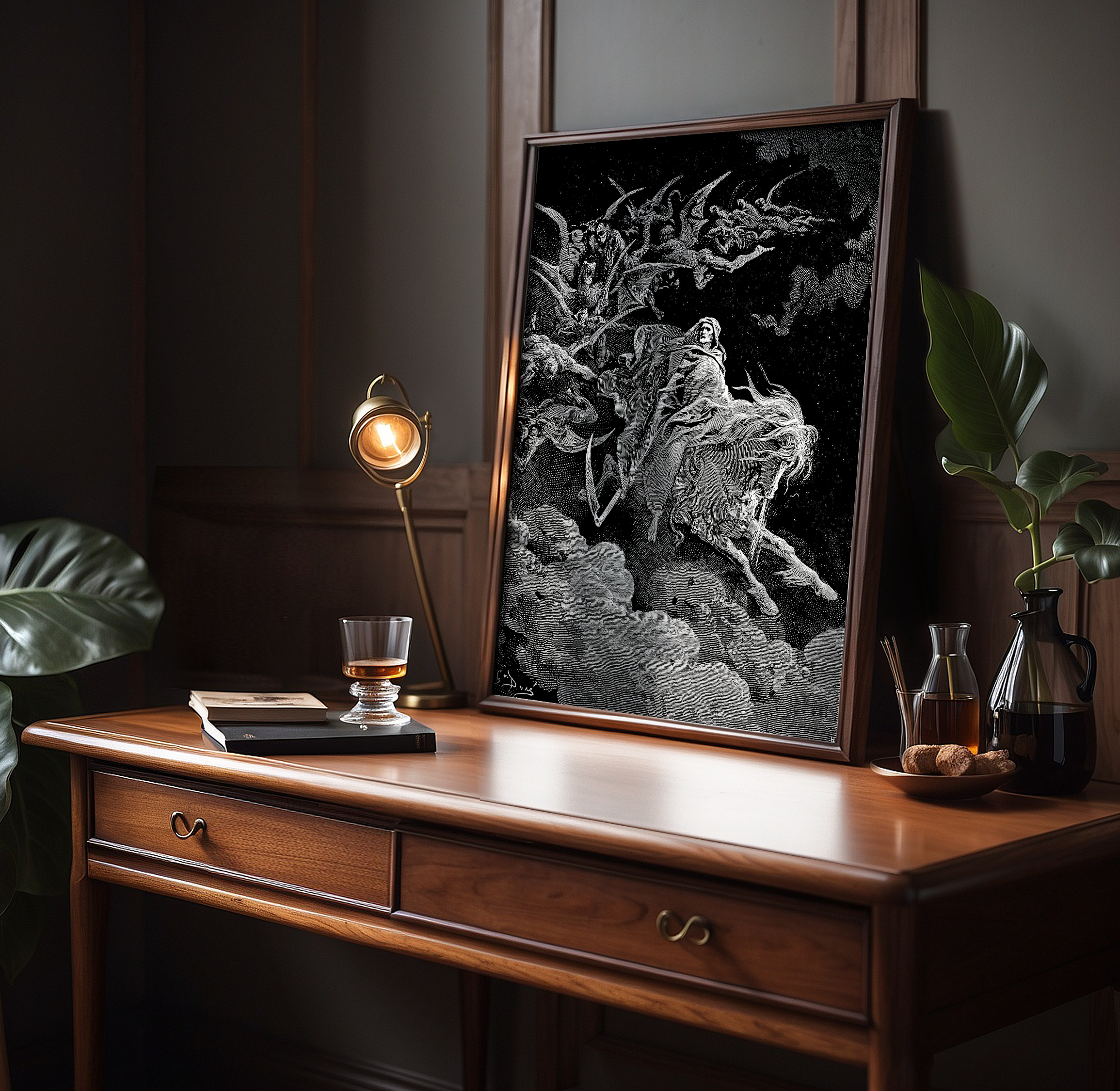 The Vision of Death Print – Gustave Doré, 1870 #3