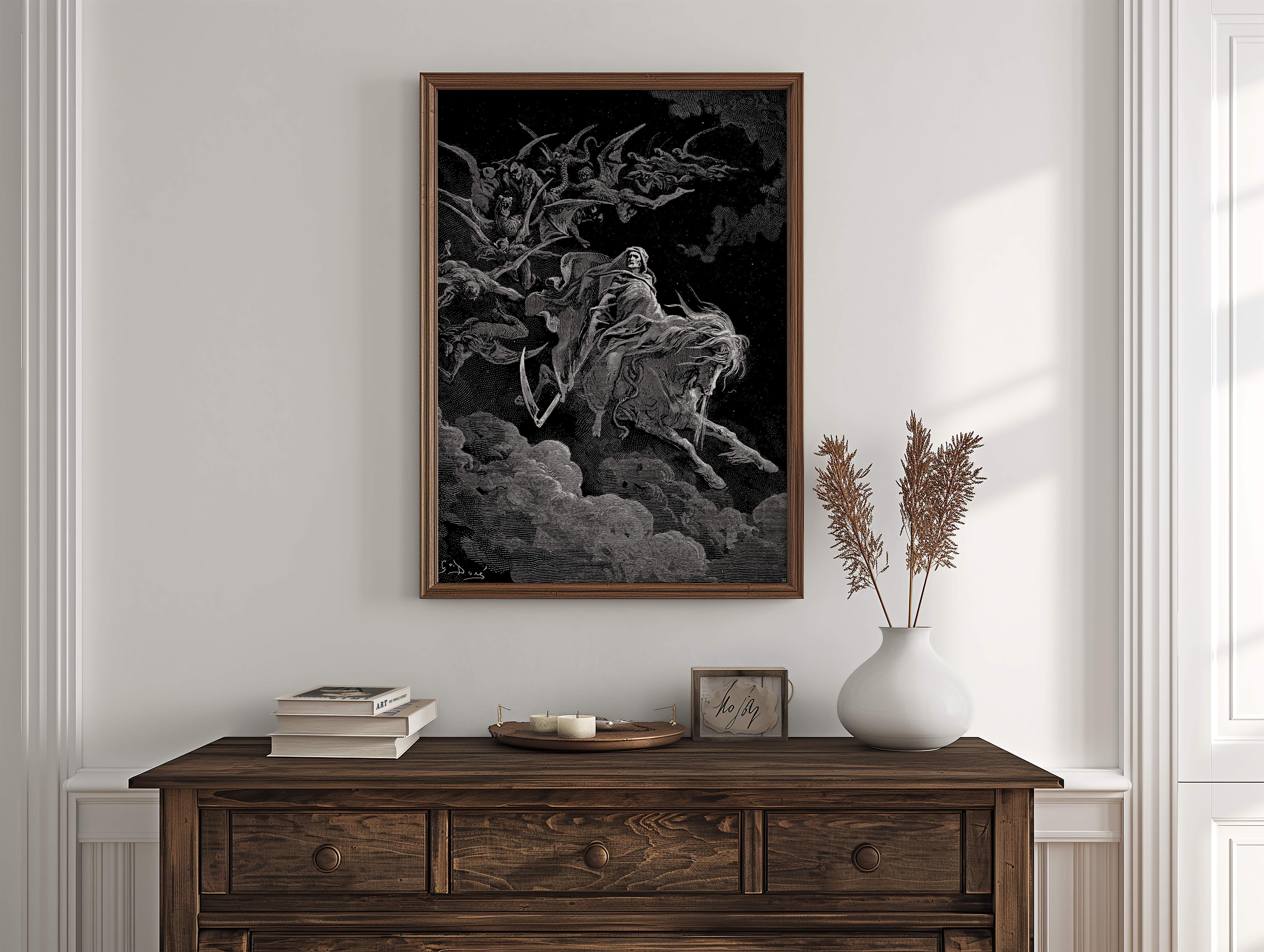 The Vision of Death Print – Gustave Doré, 1870 #3