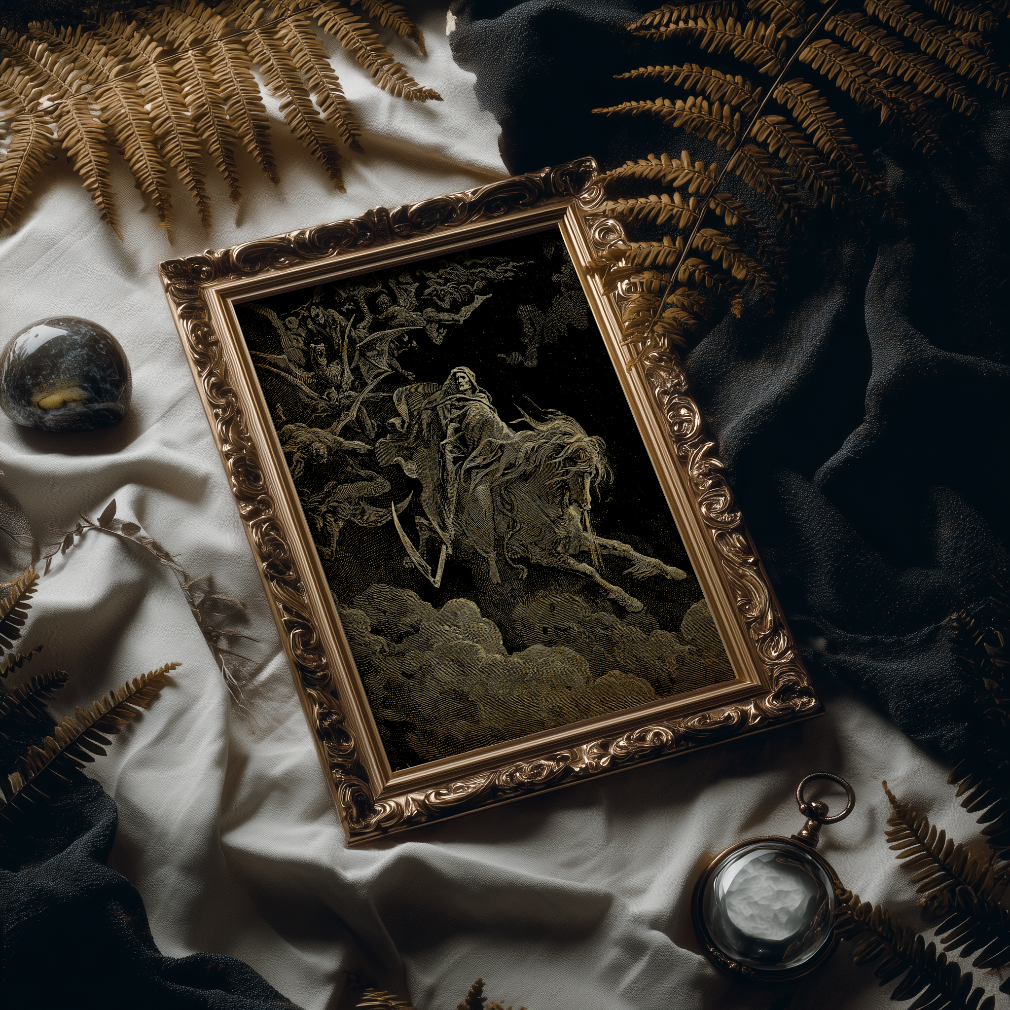 The Vision of Death Print – Gustave Doré, 1870 #3