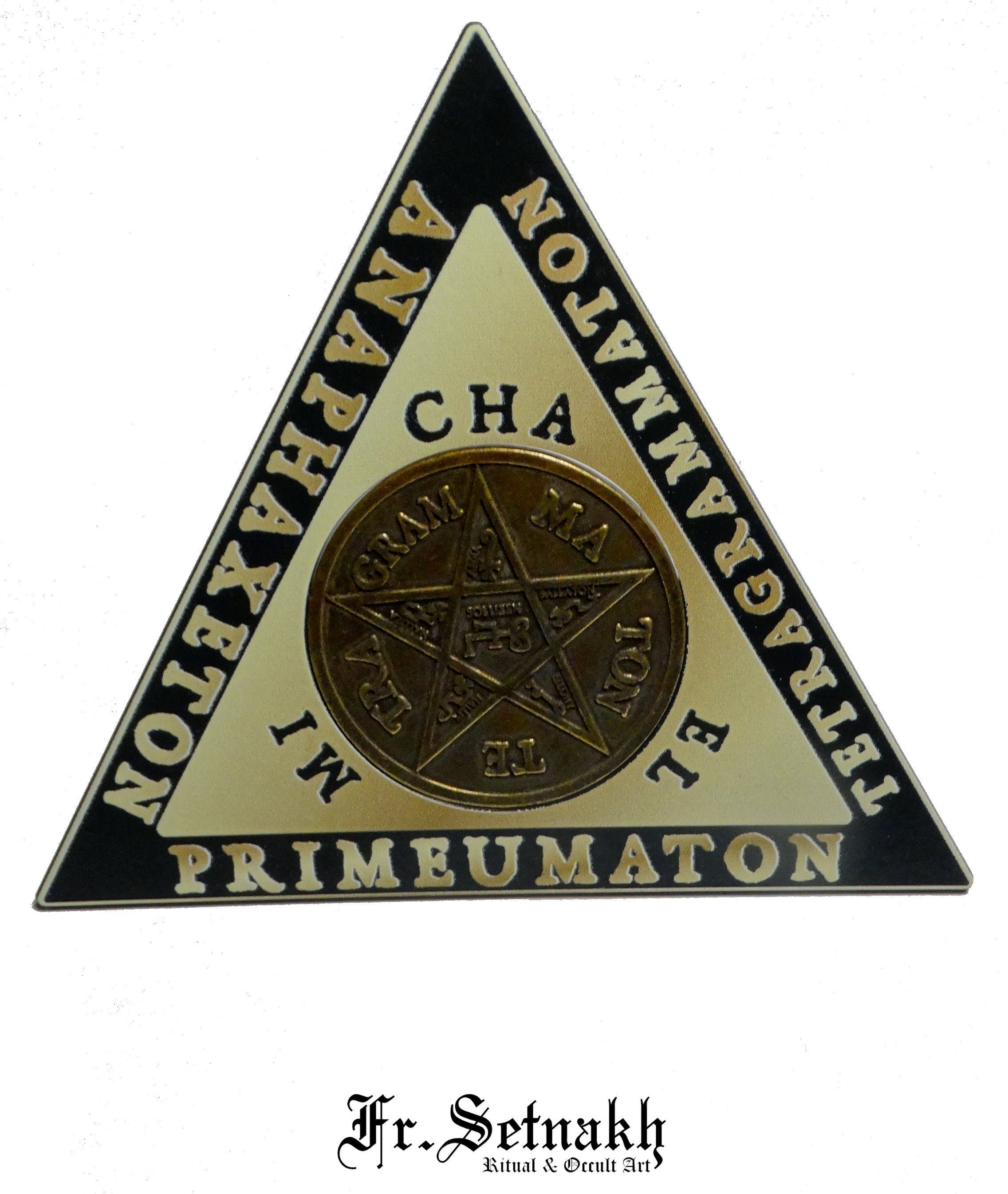 The Magic Triangle of King Solomon, ritual tool for summoning Angels and Demons and charging your Goetic & Solomonic coins, Magick