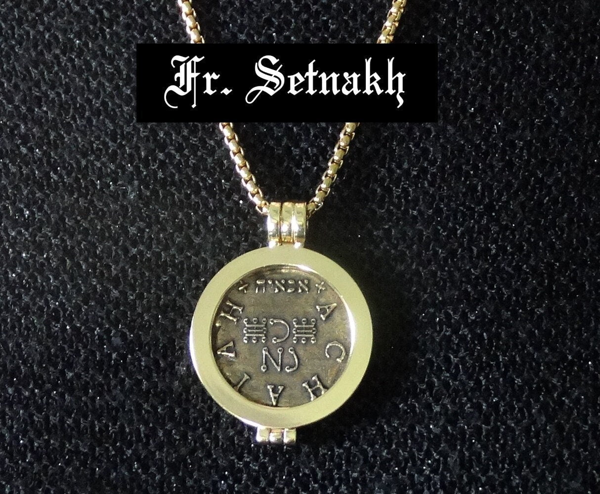 Discover the divine connection with this unique Holder or Locket, designed to fit the 72 Angels talisman coins.