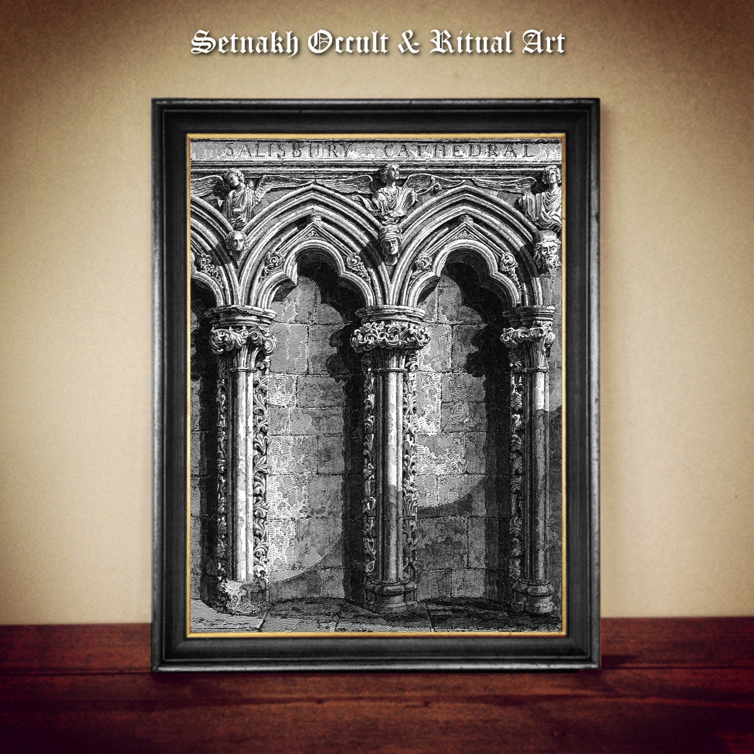 Salisbury Cathedral Church. Part of old organ skreen. Gothic interior art, gothic art, magic home decor, gothic architecture #VIC11
