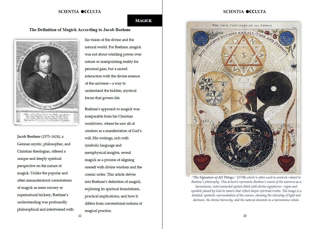 Esoteric Ezine by Frater Setnakh & Soror Vanarotha - Scientia Occulta: Explore Esoteric Knowledge - Support my work and get the pdf file #1
