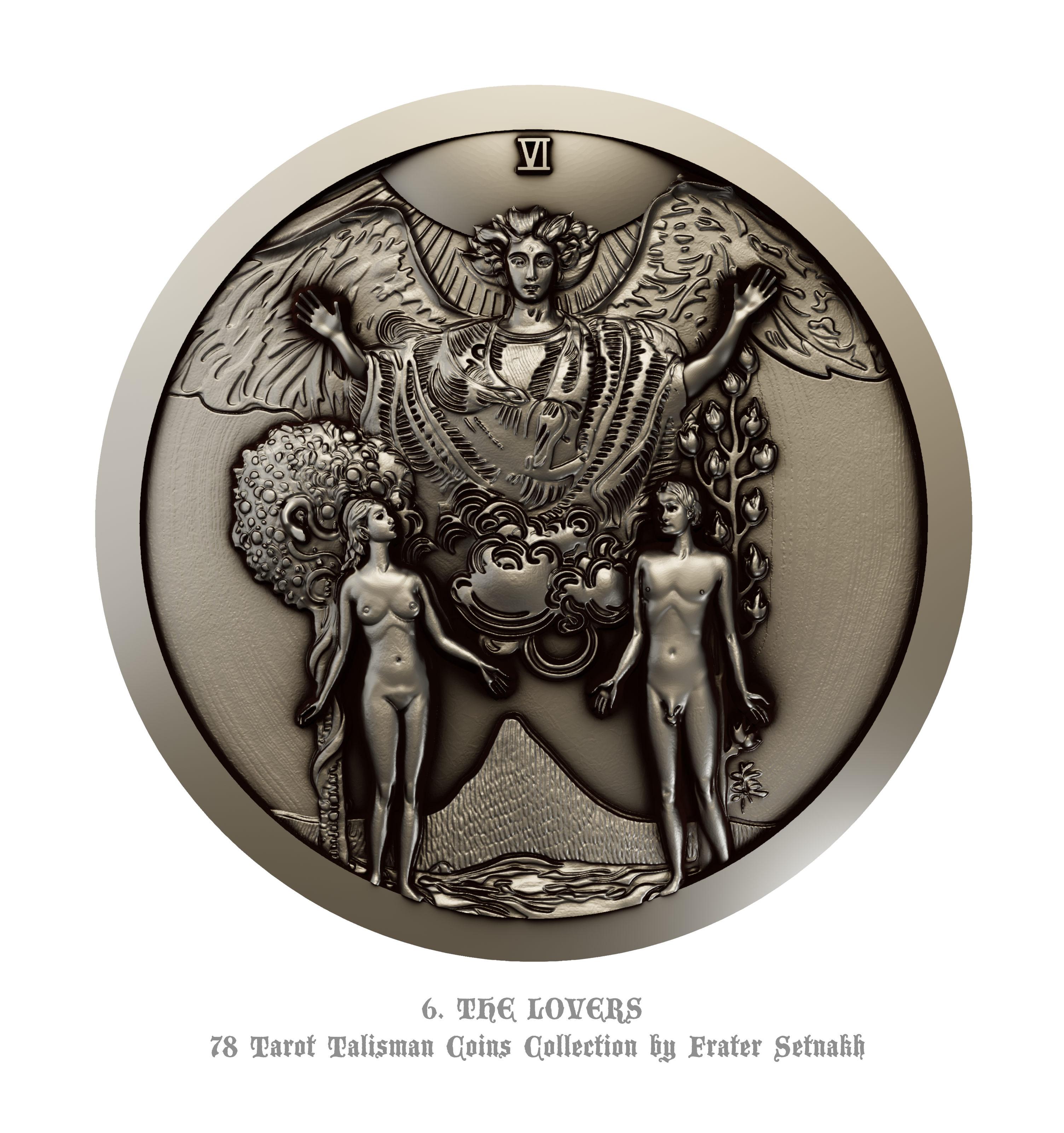 Tarot Coin Collection – World’s First Complete Rider–Waite Inspired Coin Set by Frater Setnakh – PRE-ORDERS - Shipping in October '25 - Divination Coins - Oracle Coins
