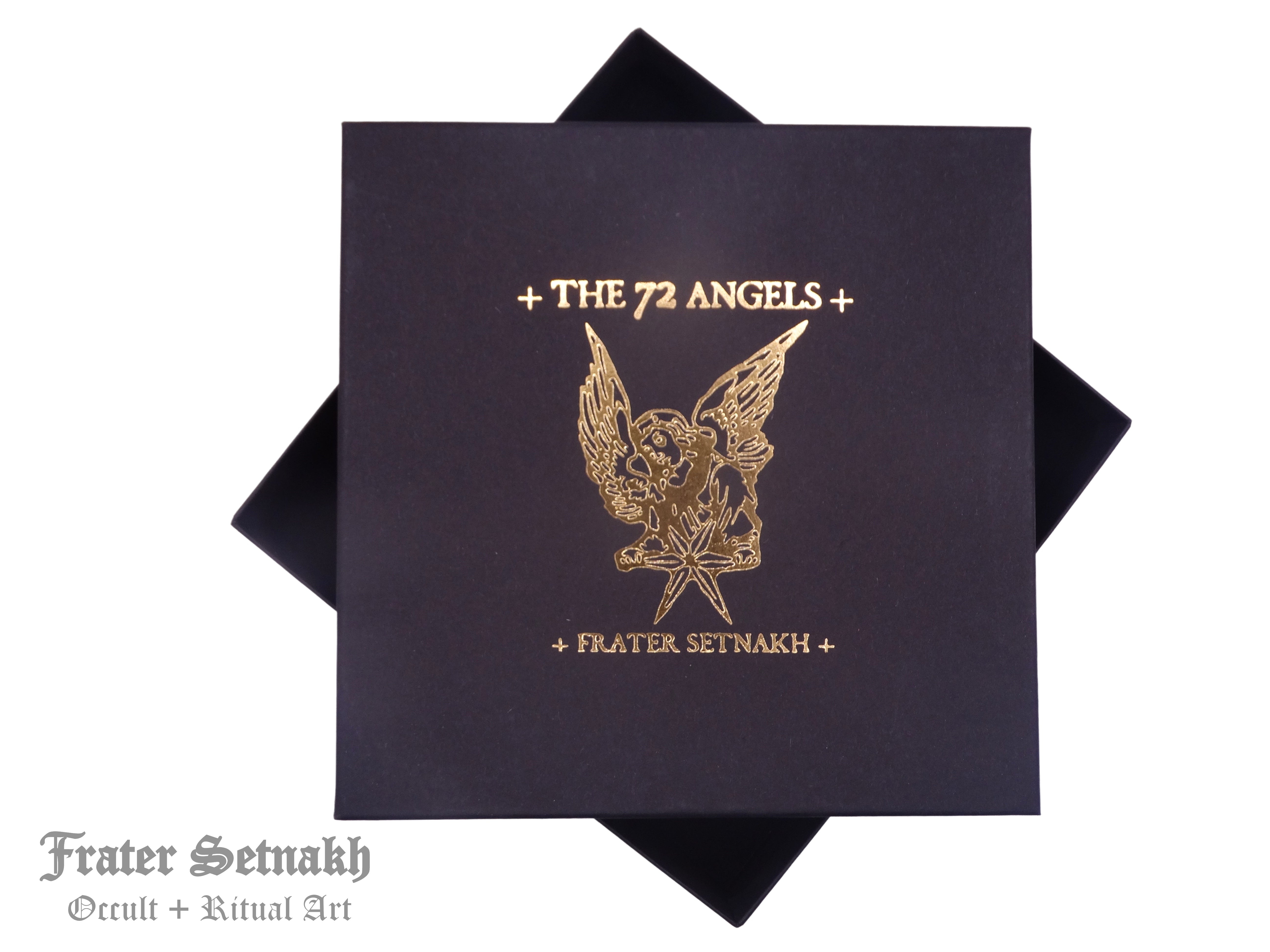 72 Angels: Talismans for Luck, Love, Health, Wealth - Magick Collection for Lightworkers | Invoke Angelic Blessings: 72 Coins & Cards Set