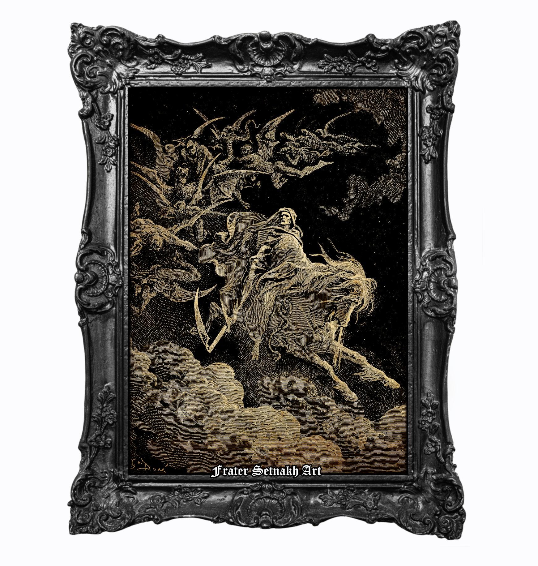 The Vision of Death Print – Gustave Doré, 1870 #3