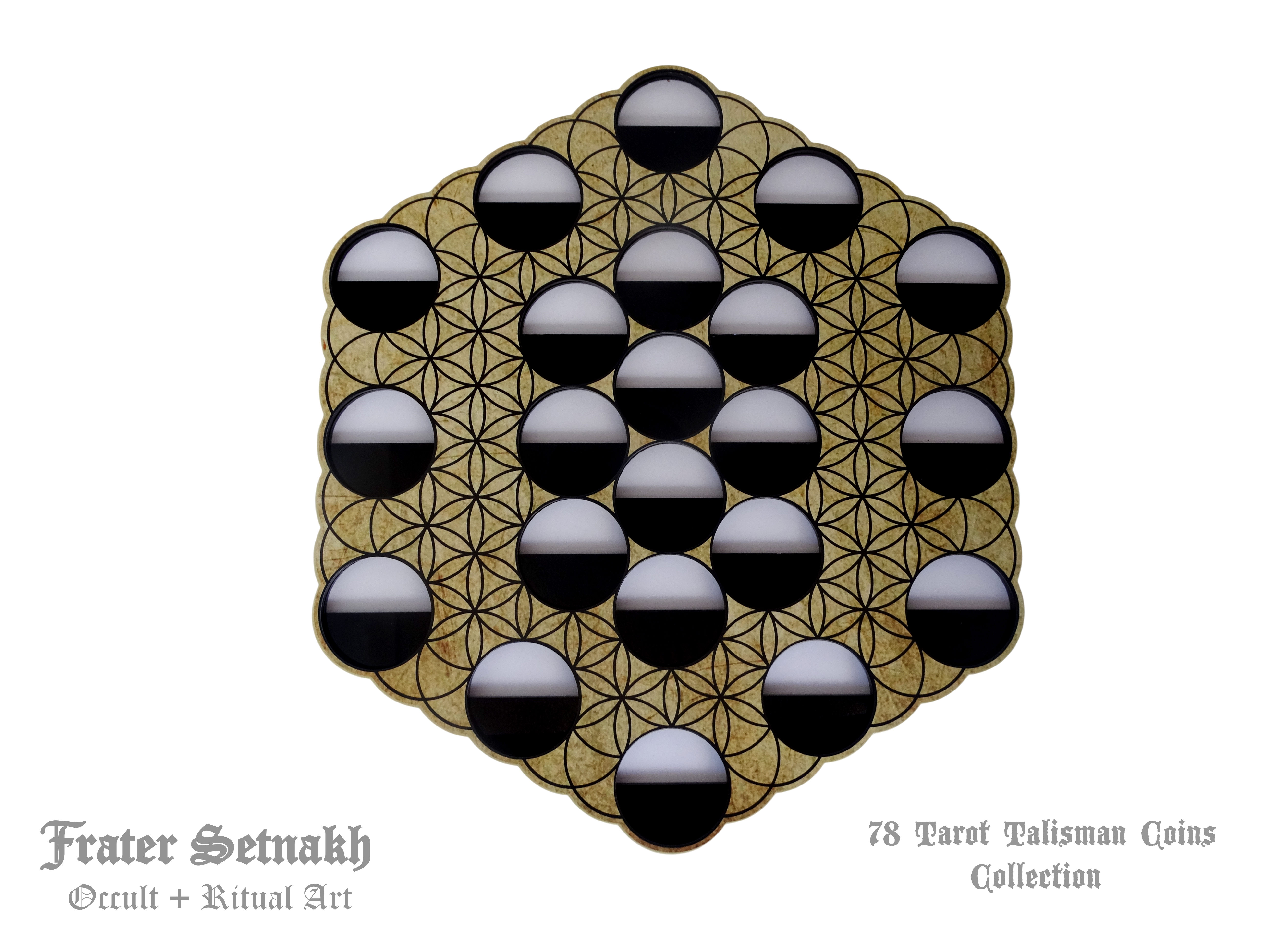 Tarot Coin Collection – World’s First Complete Rider–Waite Inspired Coin Set by Frater Setnakh – PRE-ORDERS - Shipping in Deceber '25 - Divination Coins - Oracle Coins