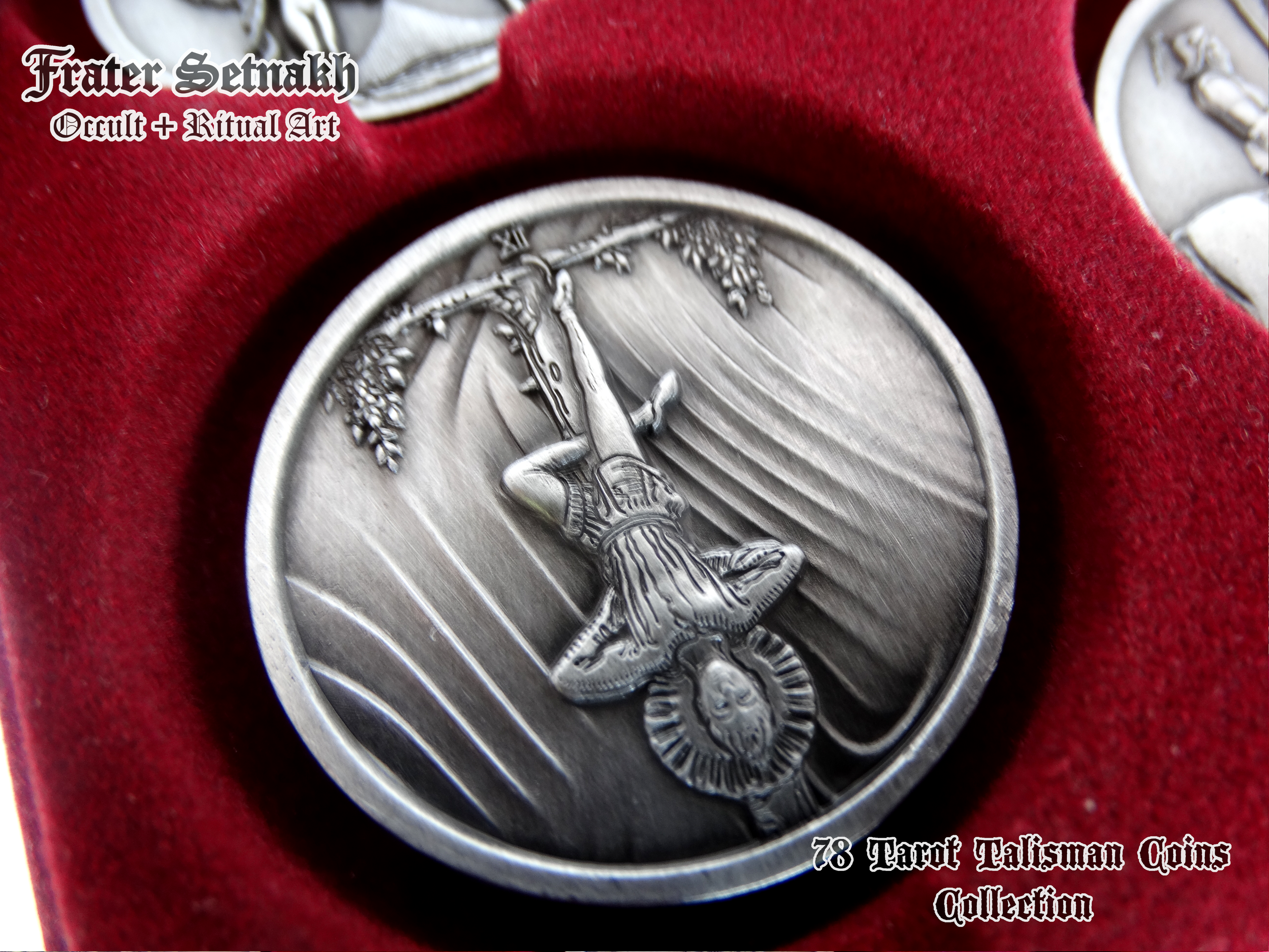 22 Tarot Coins with 22 Descriptive Cards + PVC Foil | Retailers: Apply to receive wholesale discounts up to 50%