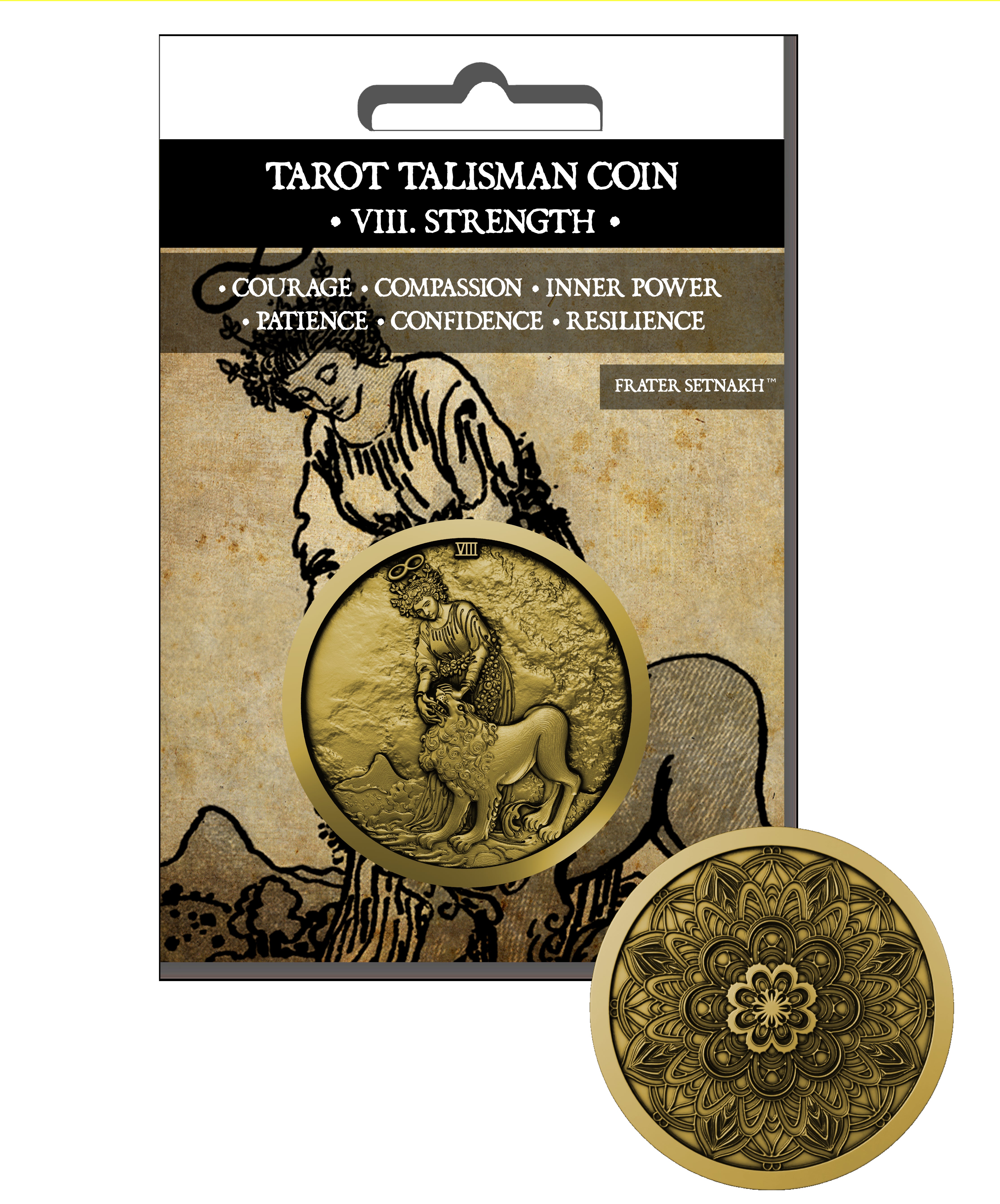 22 Tarot Talisman Coins + 22 Descriptive Cards + PVC Foils | Retailers: Apply to receive wholesale discounts up to 50%