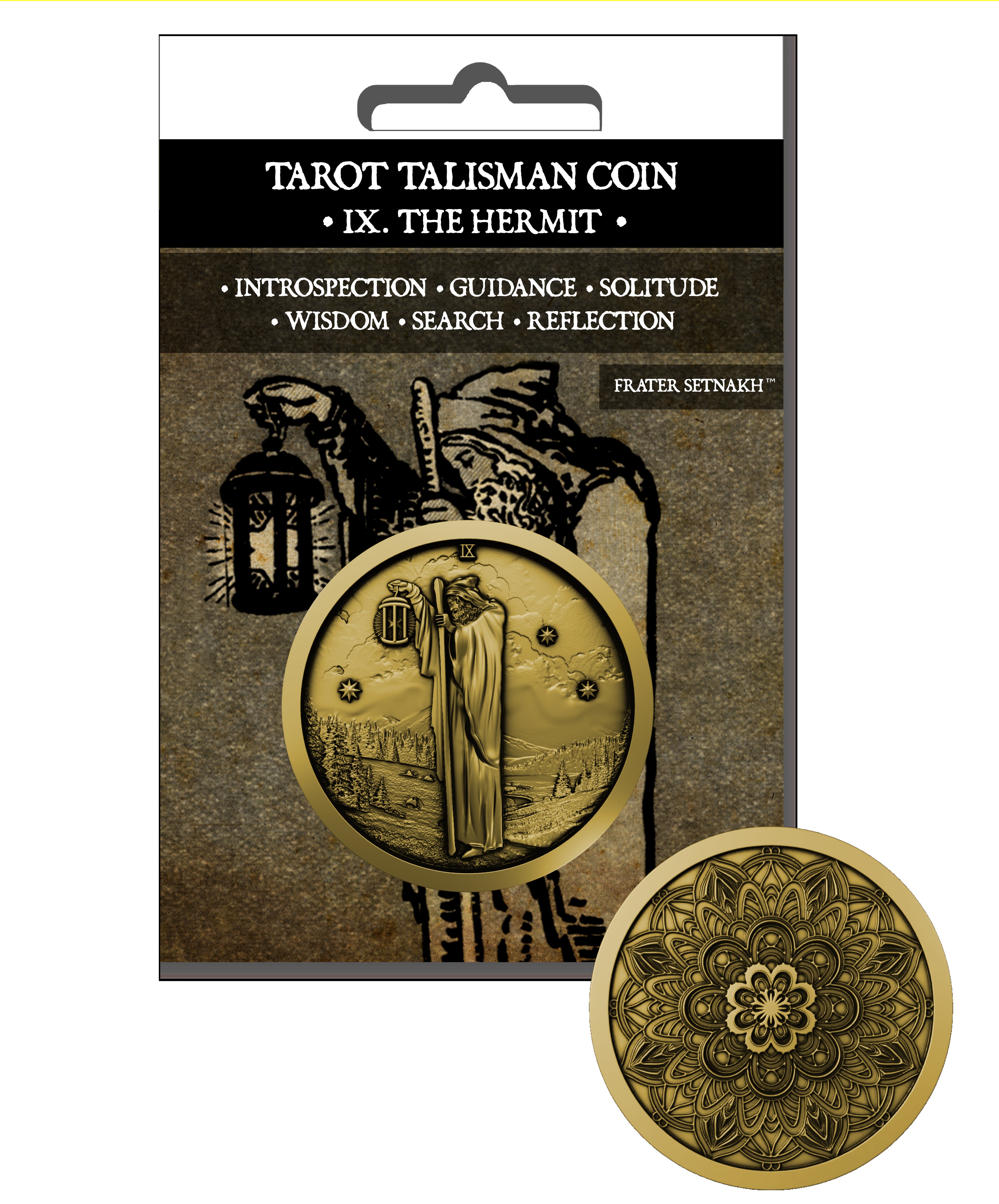 22 Tarot Talisman Coins + 22 Descriptive Cards + PVC Foils | Retailers: Apply to receive wholesale discounts up to 50%