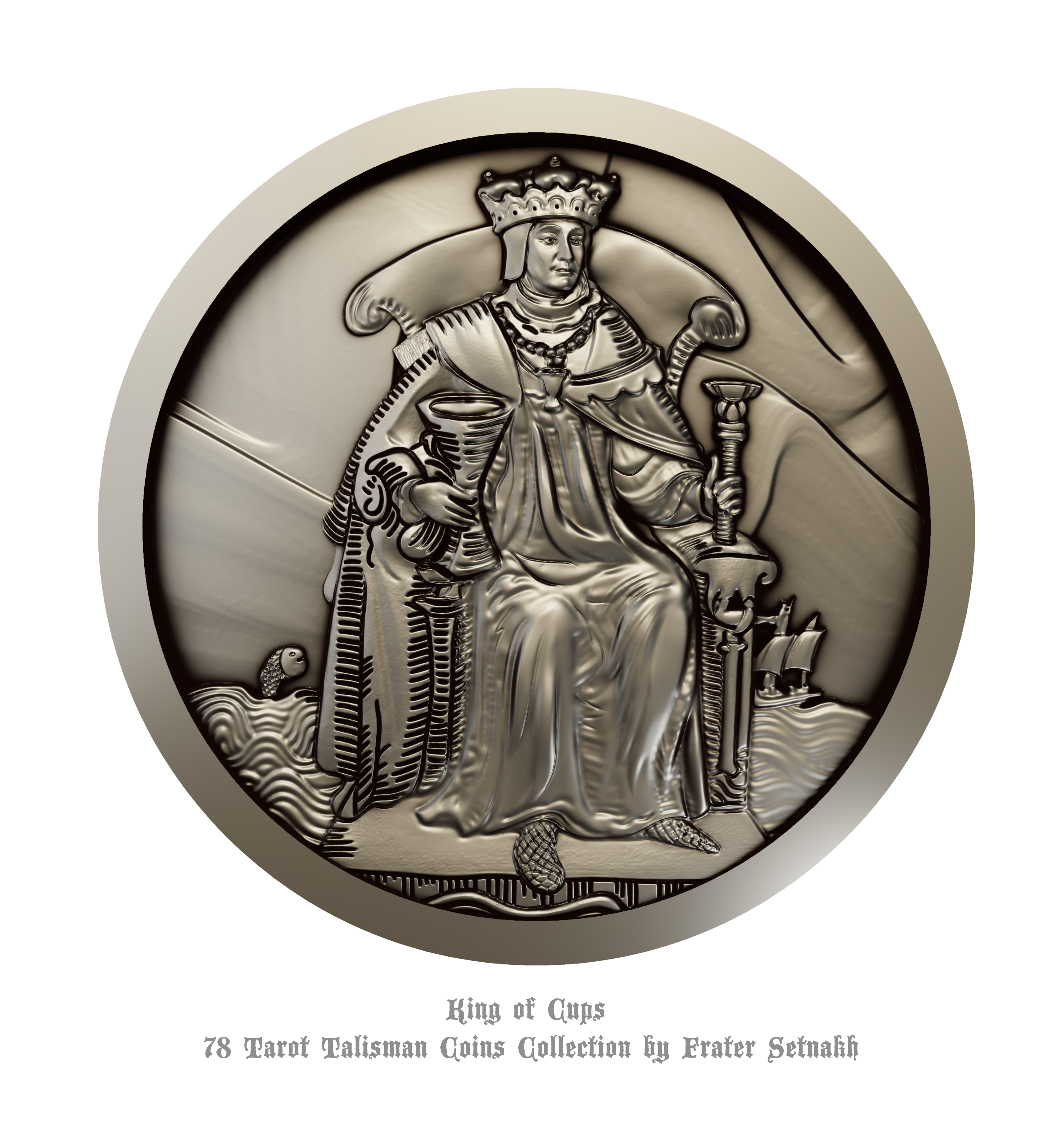 Tarot Coin Collection – 78 Coins Inspired by Rider-Waite – PRE-ORDERS - Shipping in October '25 - Divination Coins - Oracle Coins - Frater Setnakh