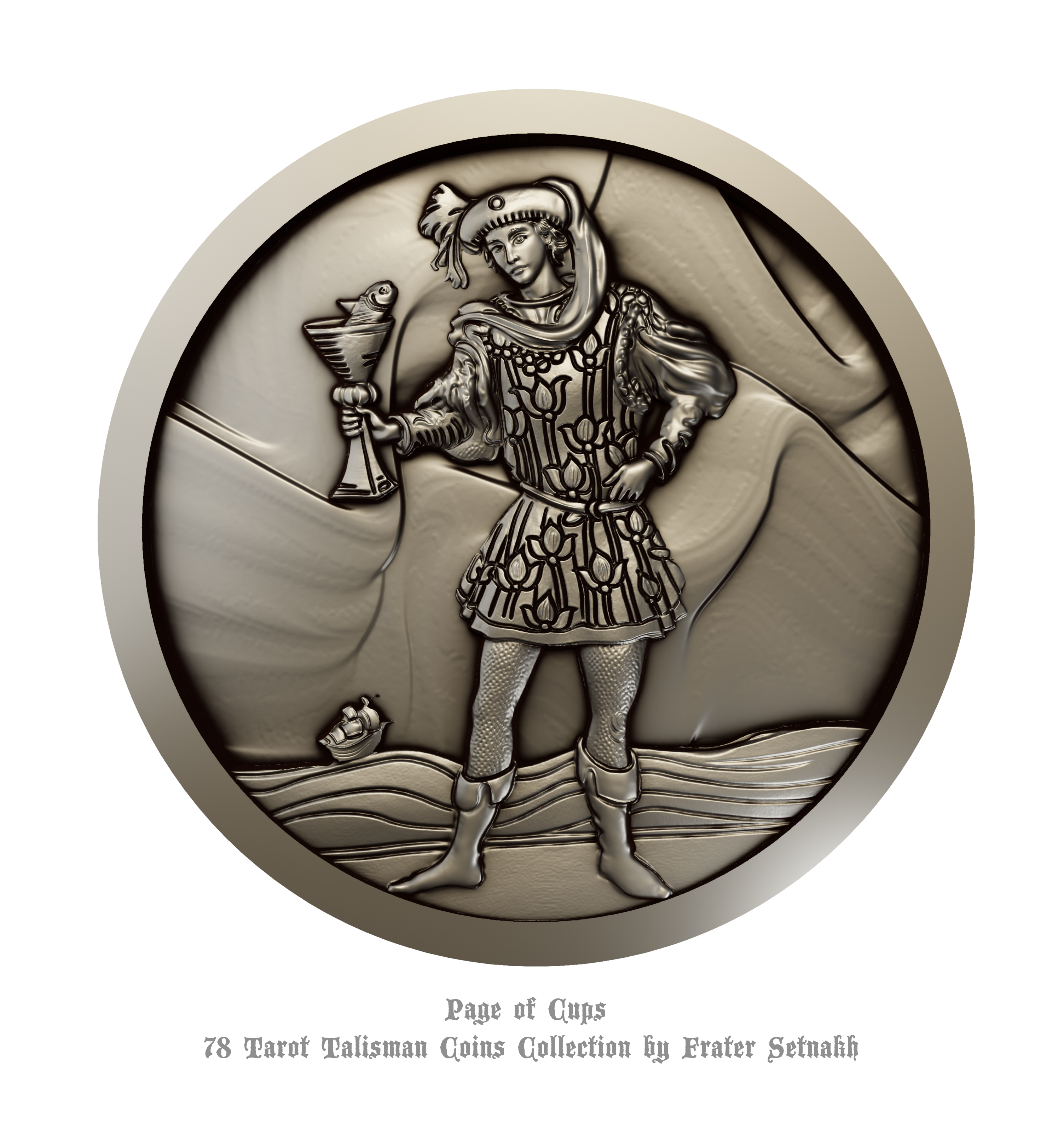 Tarot Coin Collection – 78 Coins Inspired by Rider-Waite – PRE-ORDERS - Shipping in October '25 - Divination Coins - Oracle Coins - Frater Setnakh