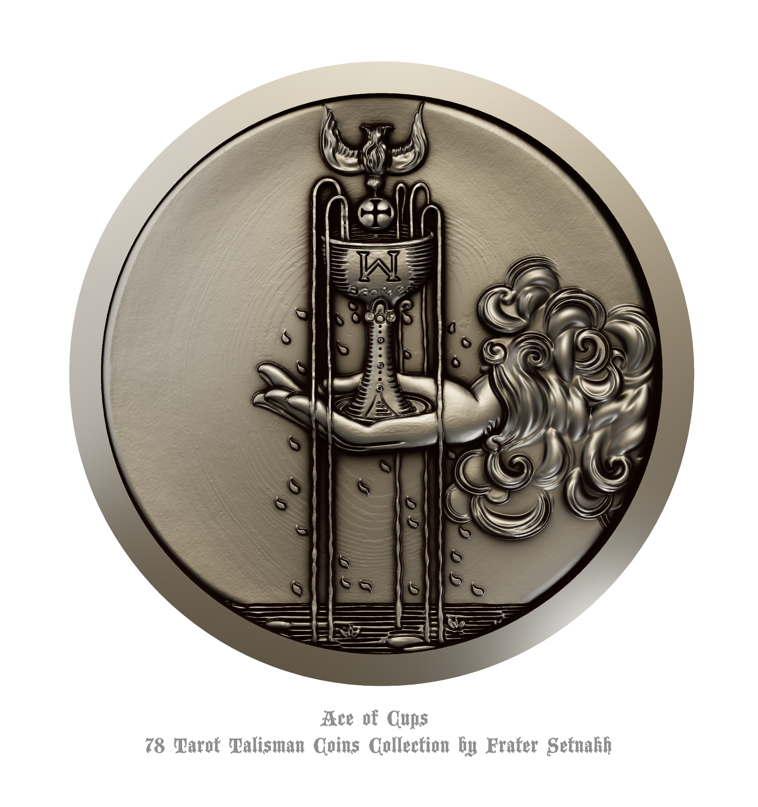 Tarot Coin Collection – 78 Coins Inspired by Rider-Waite – PRE-ORDERS - Shipping in October '25 - Divination Coins - Oracle Coins - Frater Setnakh