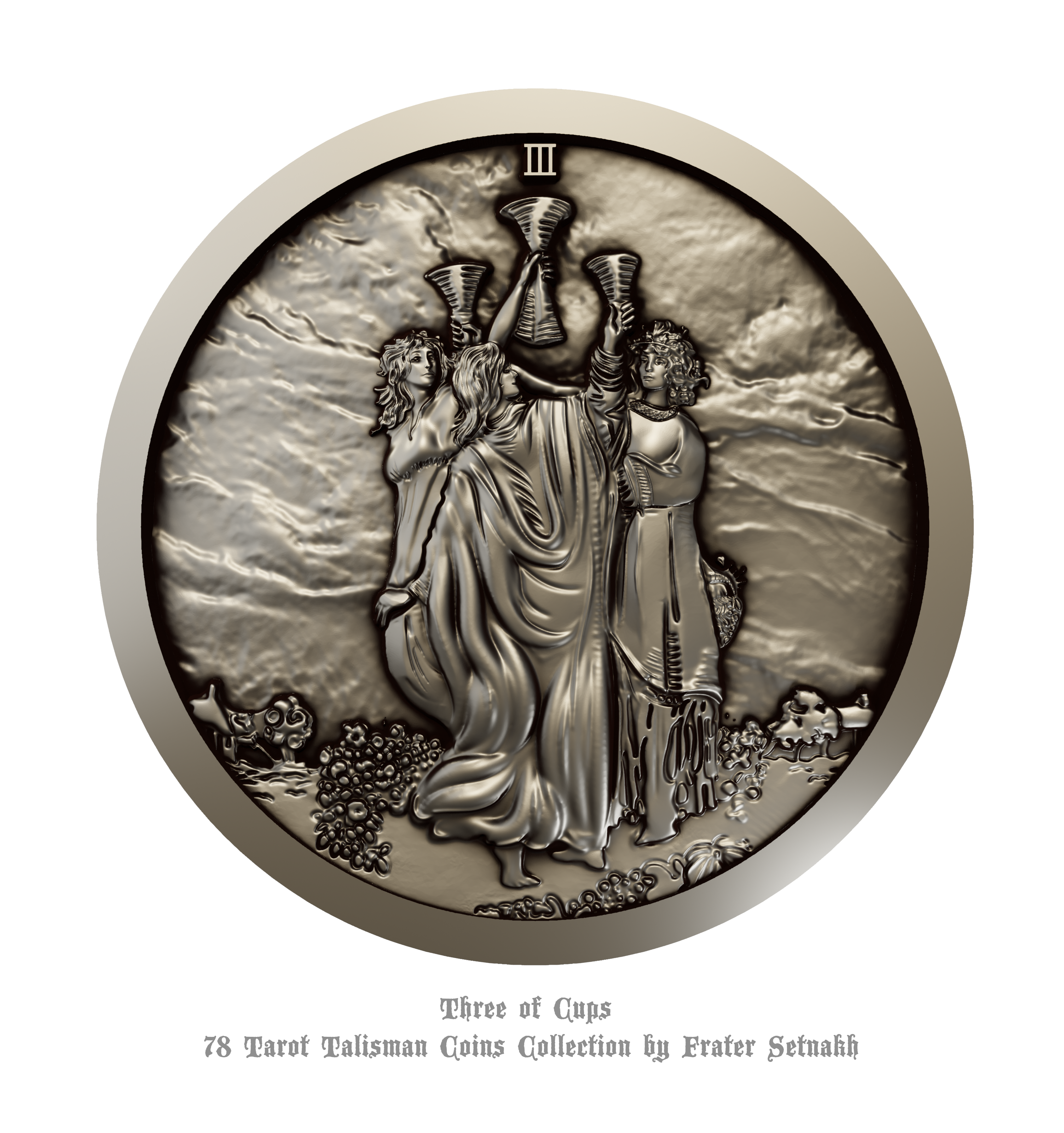 Tarot Coin Collection – 78 Coins Inspired by Rider-Waite – PRE-ORDERS - Shipping in October '25 - Divination Coins - Oracle Coins - Frater Setnakh