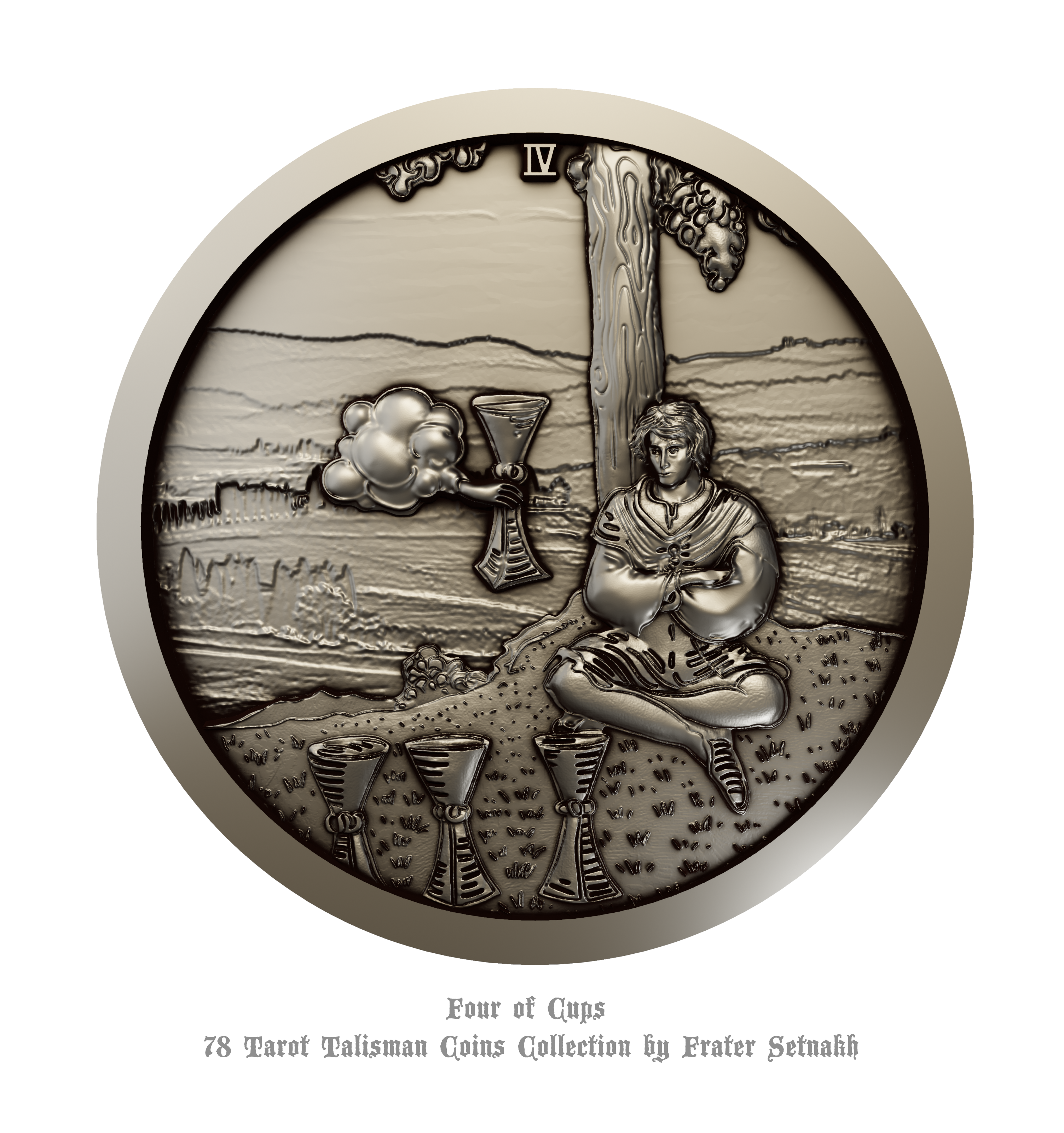 Tarot Coin Collection – 78 Coins Inspired by Rider-Waite – PRE-ORDERS - Shipping in October '25 - Divination Coins - Oracle Coins - Frater Setnakh