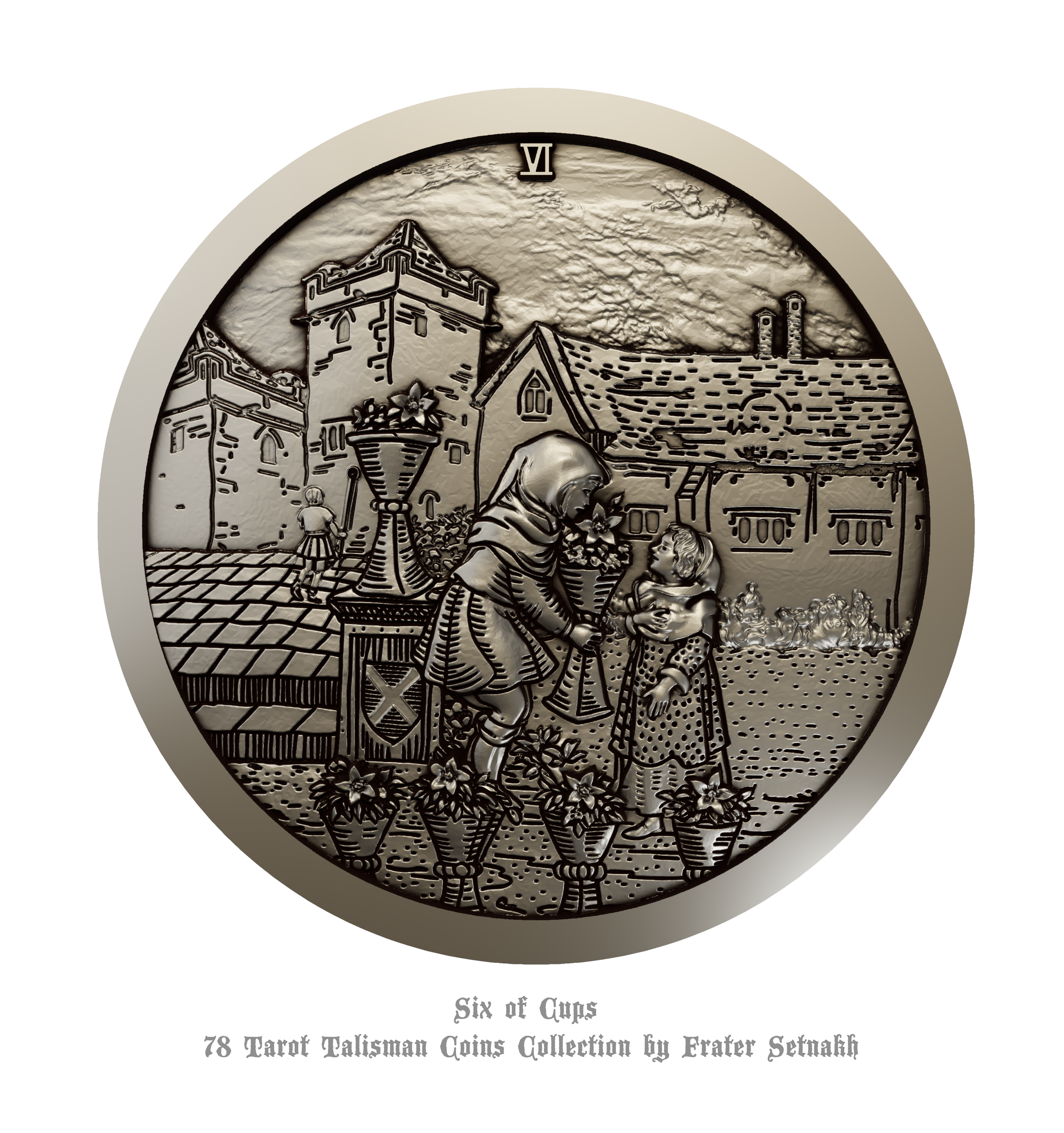 Tarot Coin Collection – 78 Coins Inspired by Rider-Waite – PRE-ORDERS - Shipping in October '25 - Divination Coins - Oracle Coins - Frater Setnakh