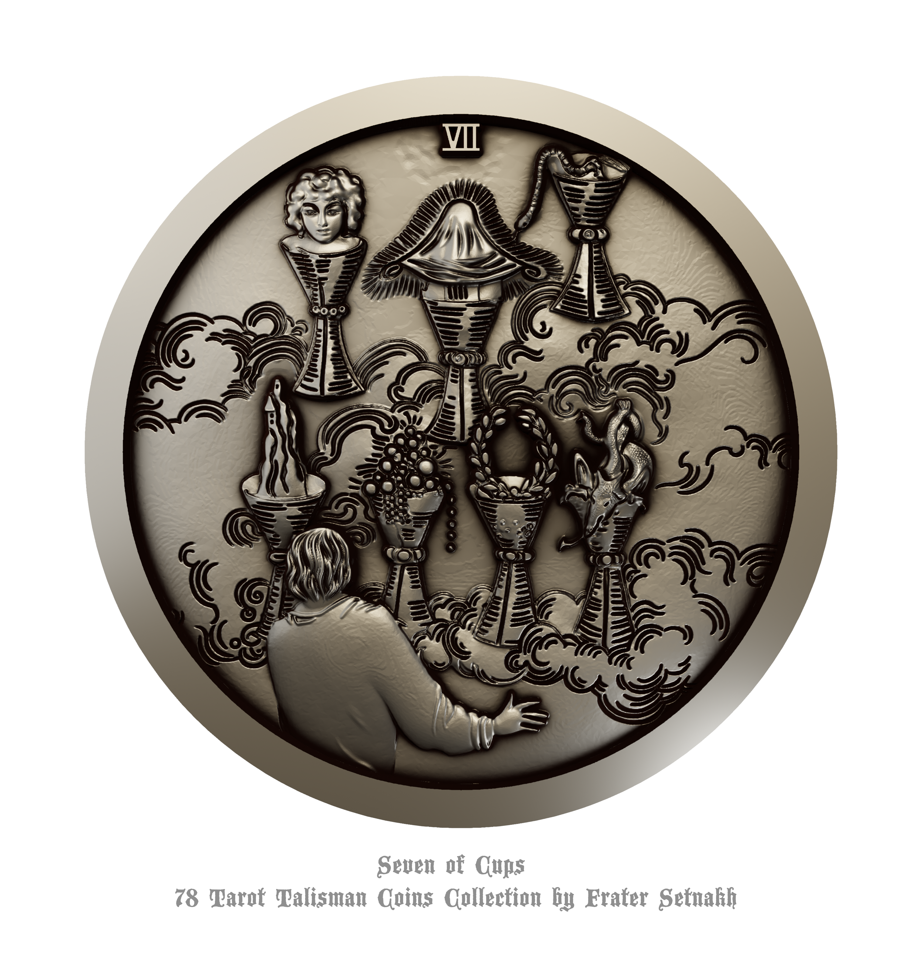 Tarot Coin Collection – 78 Coins Inspired by Rider-Waite – PRE-ORDERS - Shipping in October '25 - Divination Coins - Oracle Coins - Frater Setnakh