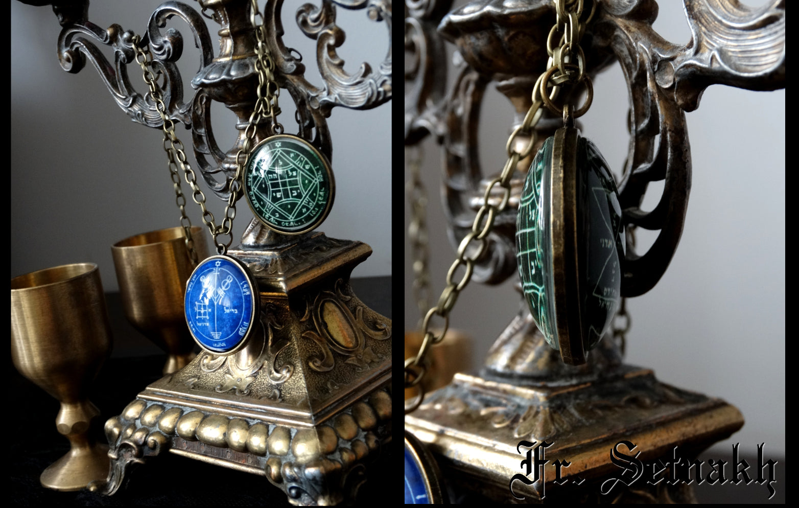 44 King Solomon Pentacles – Collection of Double-Sided Metal & Bronze Talismans