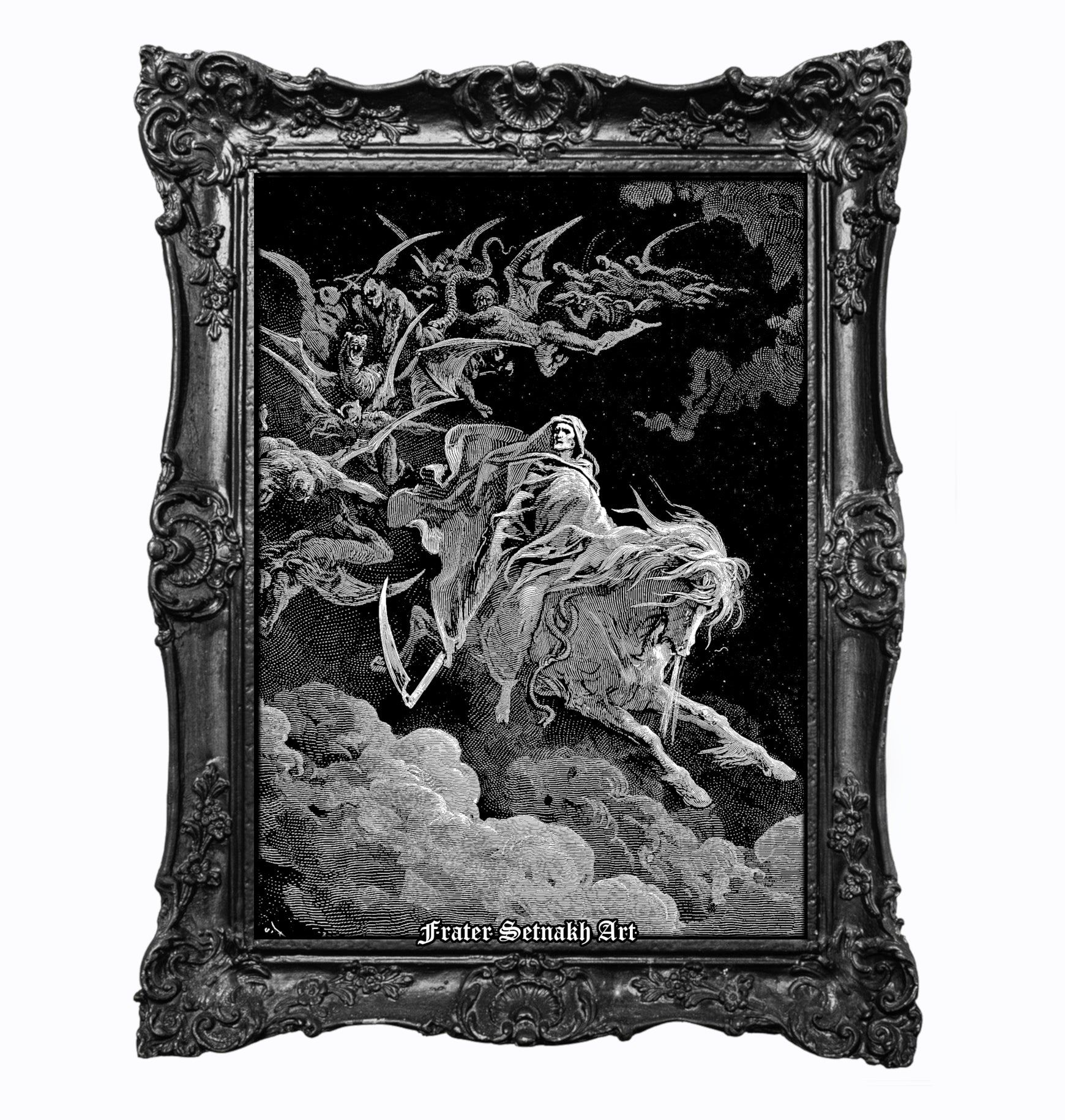 The Vision of Death Print – Gustave Doré, 1870 #3