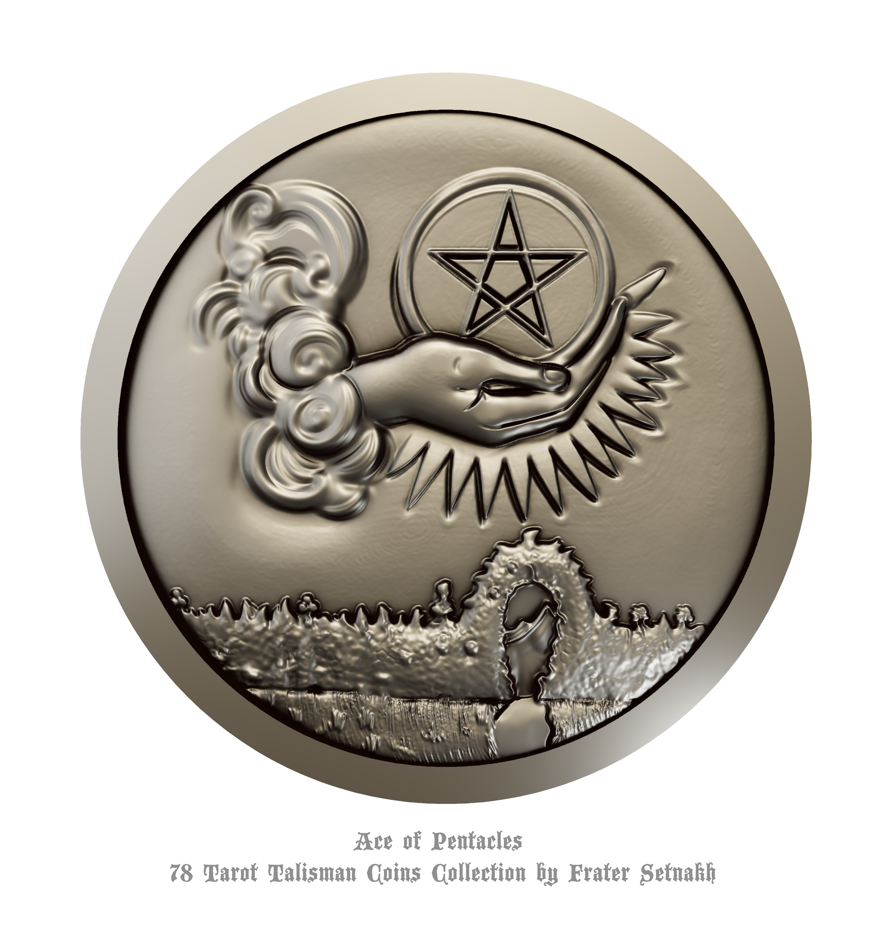 Tarot Coin Collection – World’s First Complete Rider–Waite Inspired Coin Set by Frater Setnakh – PRE-ORDERS - Shipping in Deceber '25 - Divination Coins - Oracle Coins