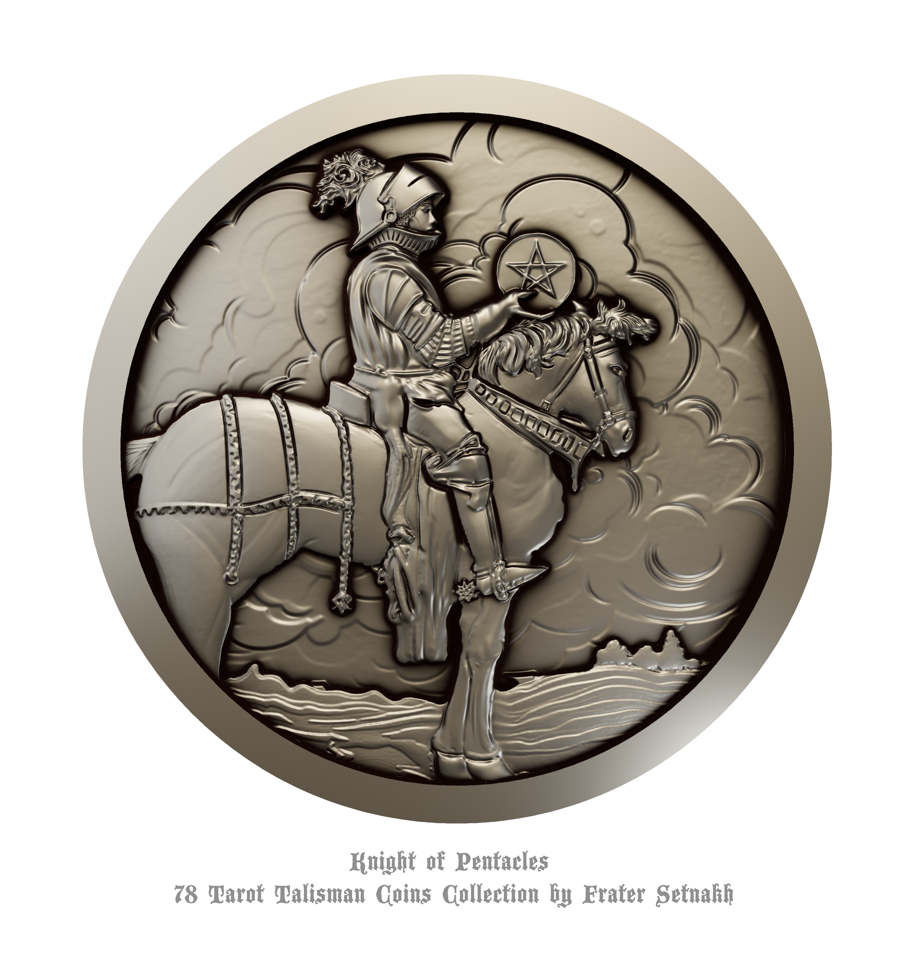 Tarot Coin Collection – 78 Coins Inspired by Rider-Waite – PRE-ORDERS - Shipping in October '25 - Divination Coins - Oracle Coins - Frater Setnakh