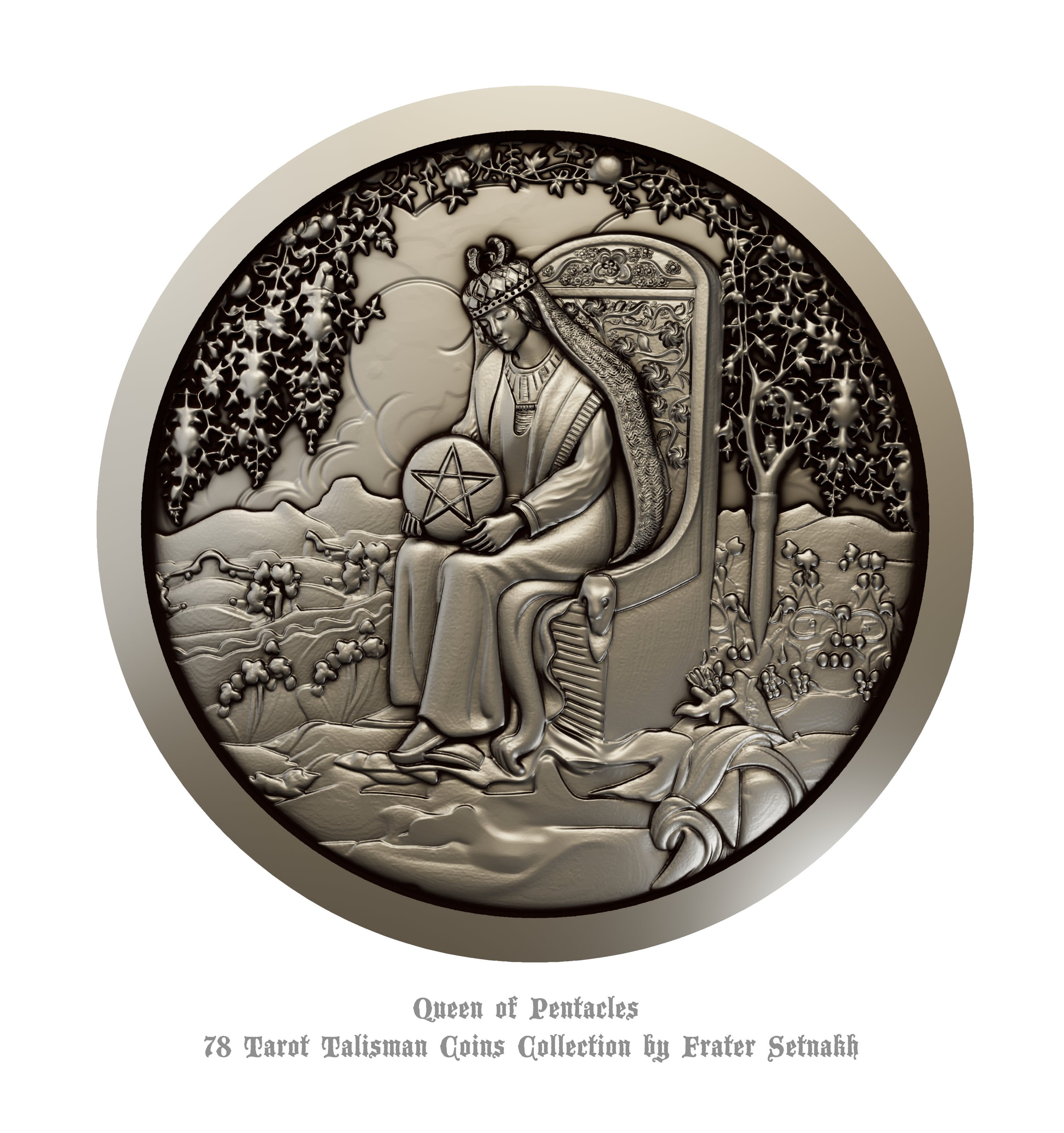 Tarot Coin Collection – World’s First Complete Rider–Waite Inspired Coin Set by Frater Setnakh – PRE-ORDERS - Shipping in Deceber '25 - Divination Coins - Oracle Coins