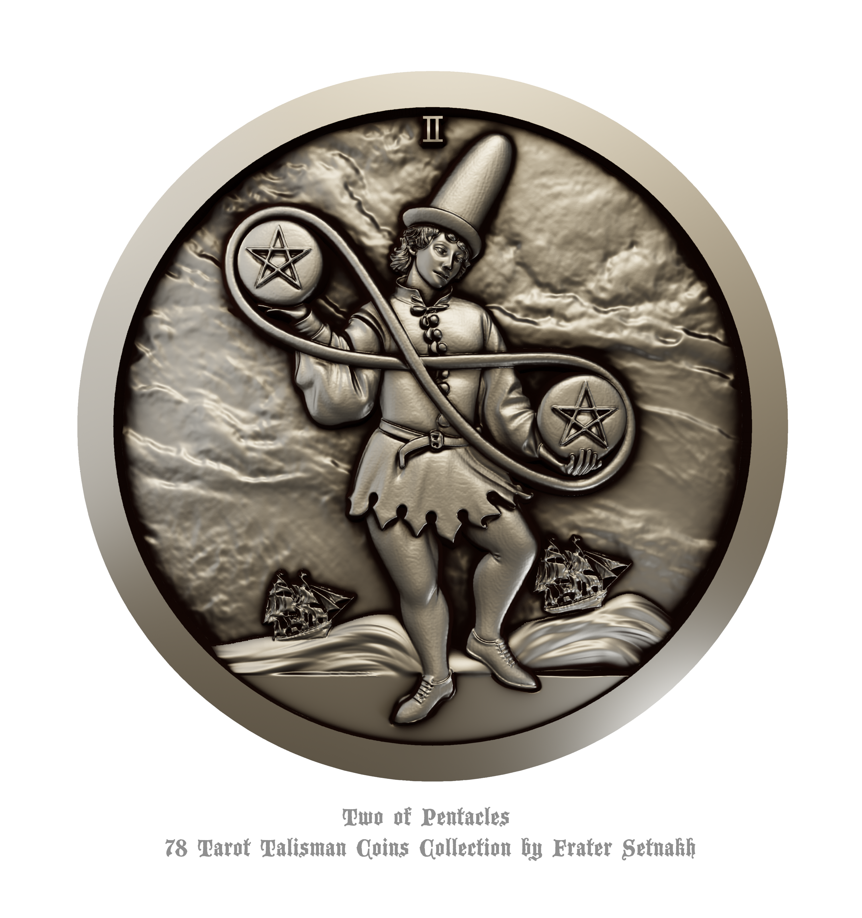Tarot Coin Collection – World’s First Complete Rider–Waite Inspired Coin Set by Frater Setnakh – PRE-ORDERS - Shipping in Deceber '25 - Divination Coins - Oracle Coins