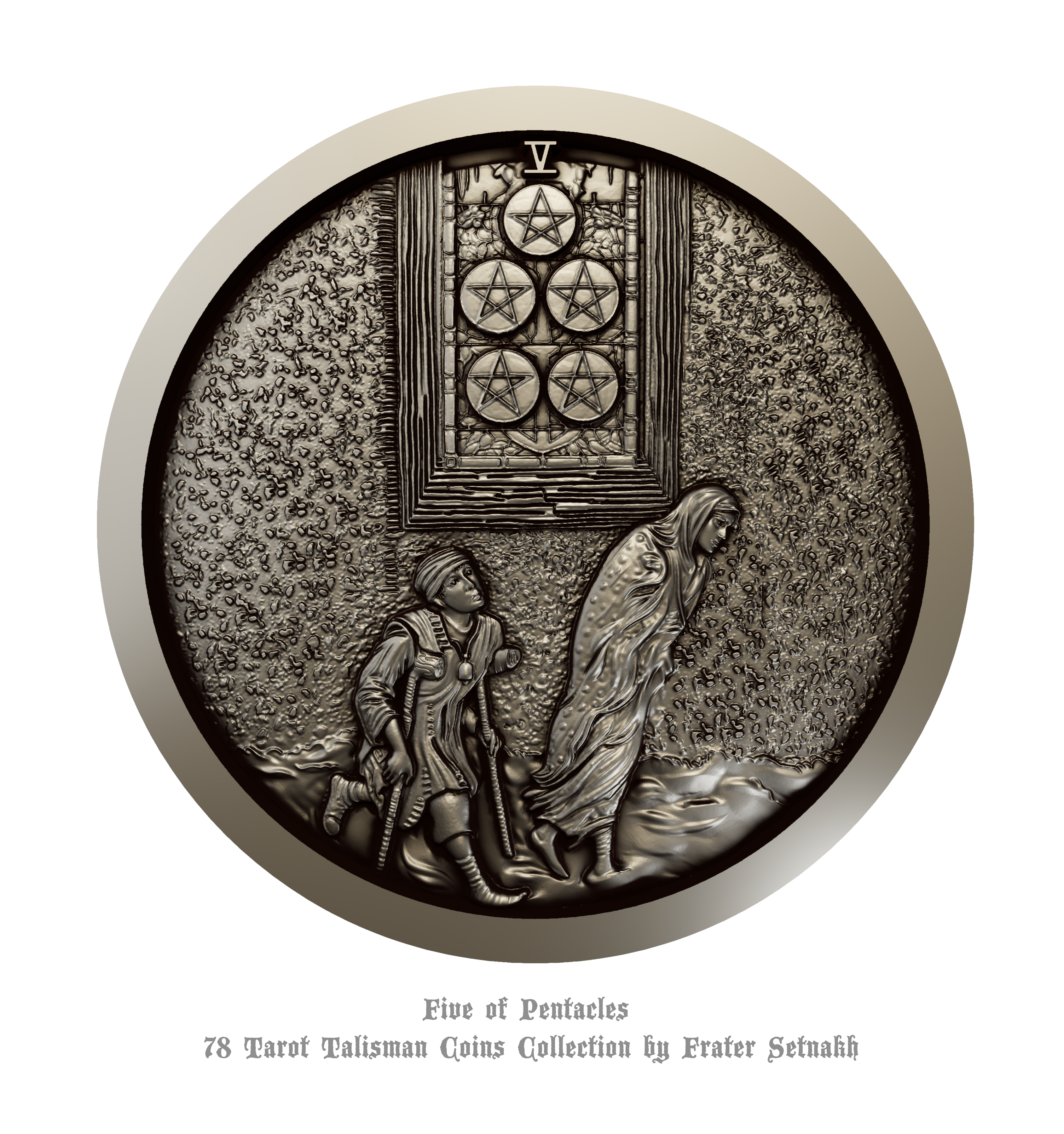 Tarot Coin Collection – World’s First Complete Rider–Waite Inspired Coin Set by Frater Setnakh – PRE-ORDERS - Shipping in October '25 - Divination Coins - Oracle Coins