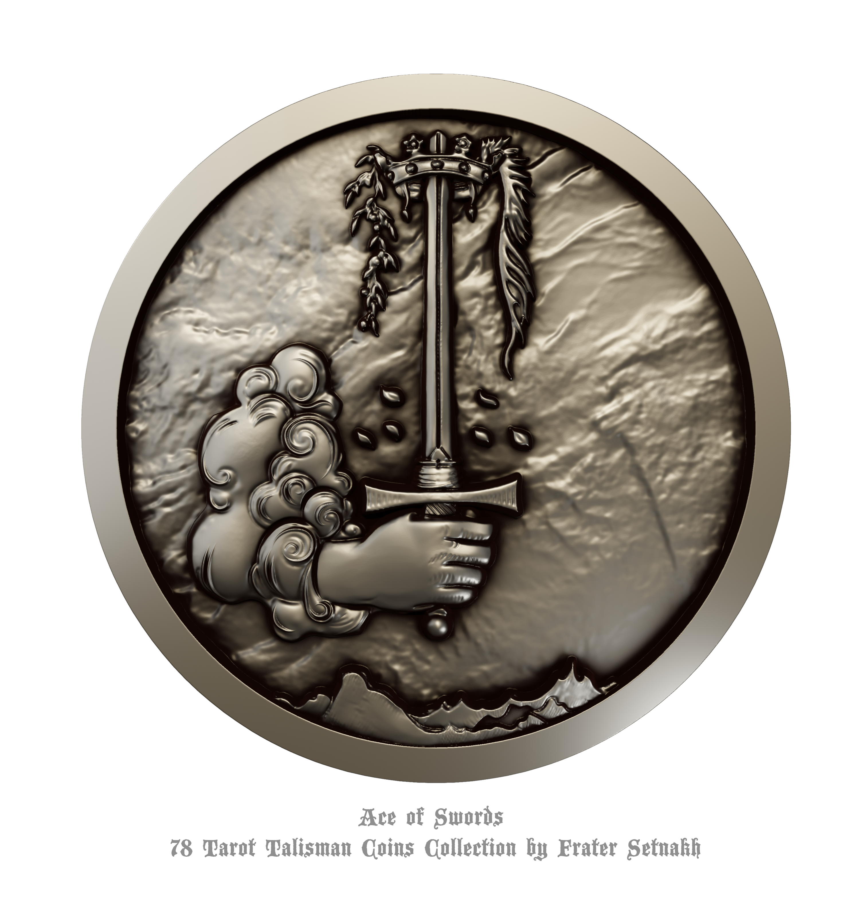 Tarot Coin Collection – 78 Coins Inspired by Rider-Waite – PRE-ORDERS - Shipping in October '25 - Divination Coins - Oracle Coins - Frater Setnakh