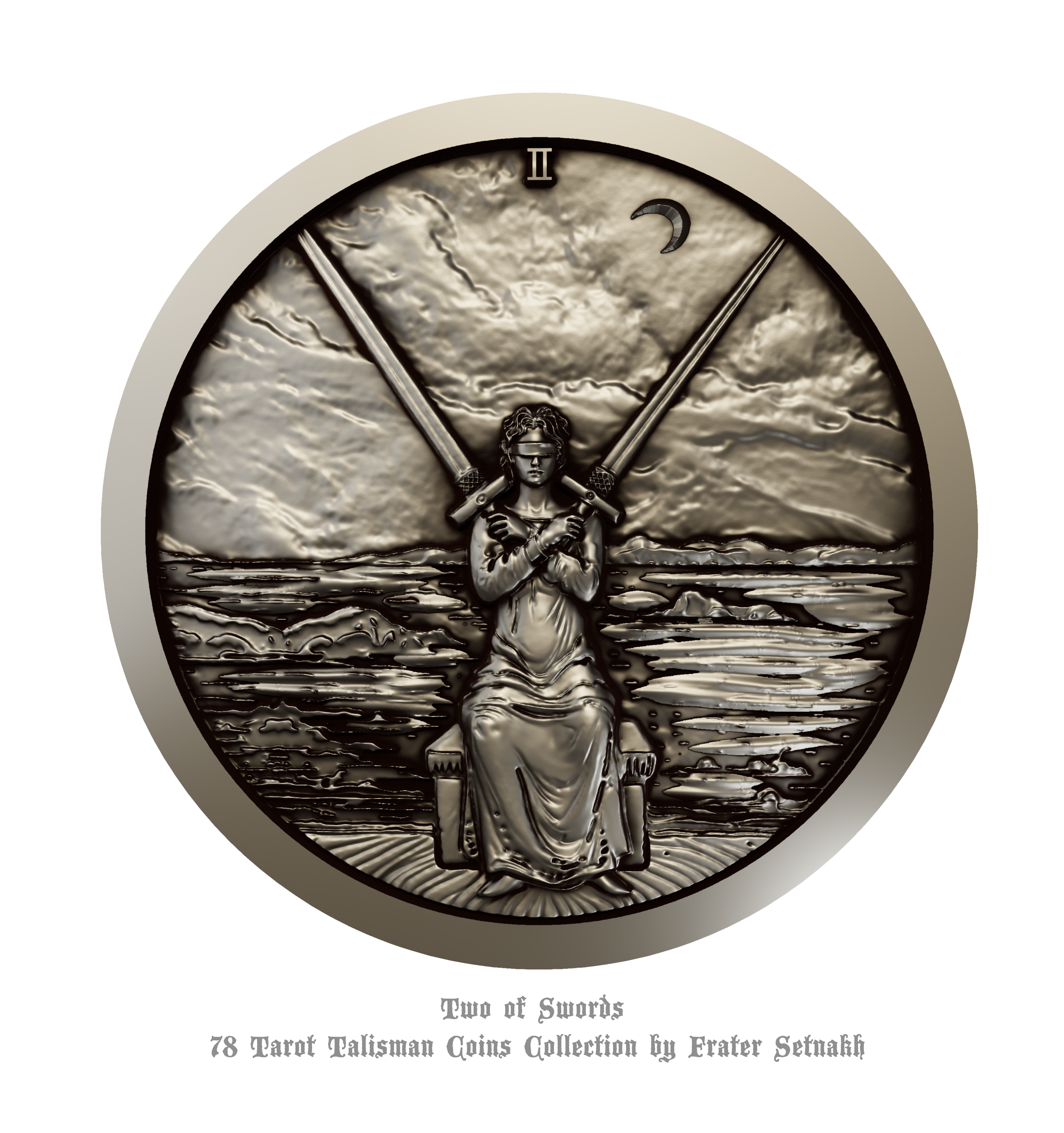 Tarot Coin Collection – 78 Coins Inspired by Rider-Waite – PRE-ORDERS - Shipping in October '25 - Divination Coins - Oracle Coins - Frater Setnakh
