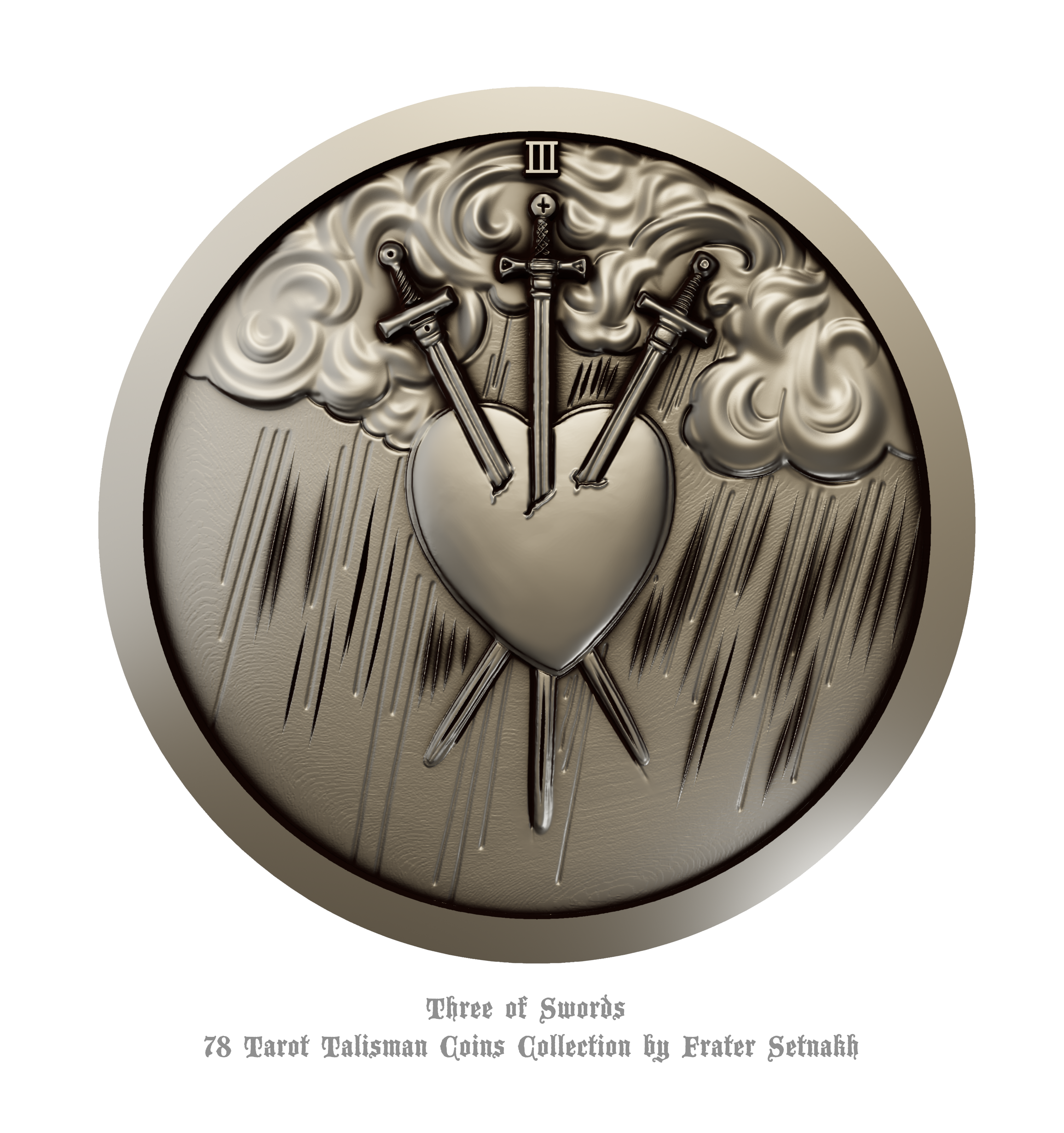 Tarot Coin Collection – 78 Coins Inspired by Rider-Waite – PRE-ORDERS - Shipping in October '25 - Divination Coins - Oracle Coins - Frater Setnakh