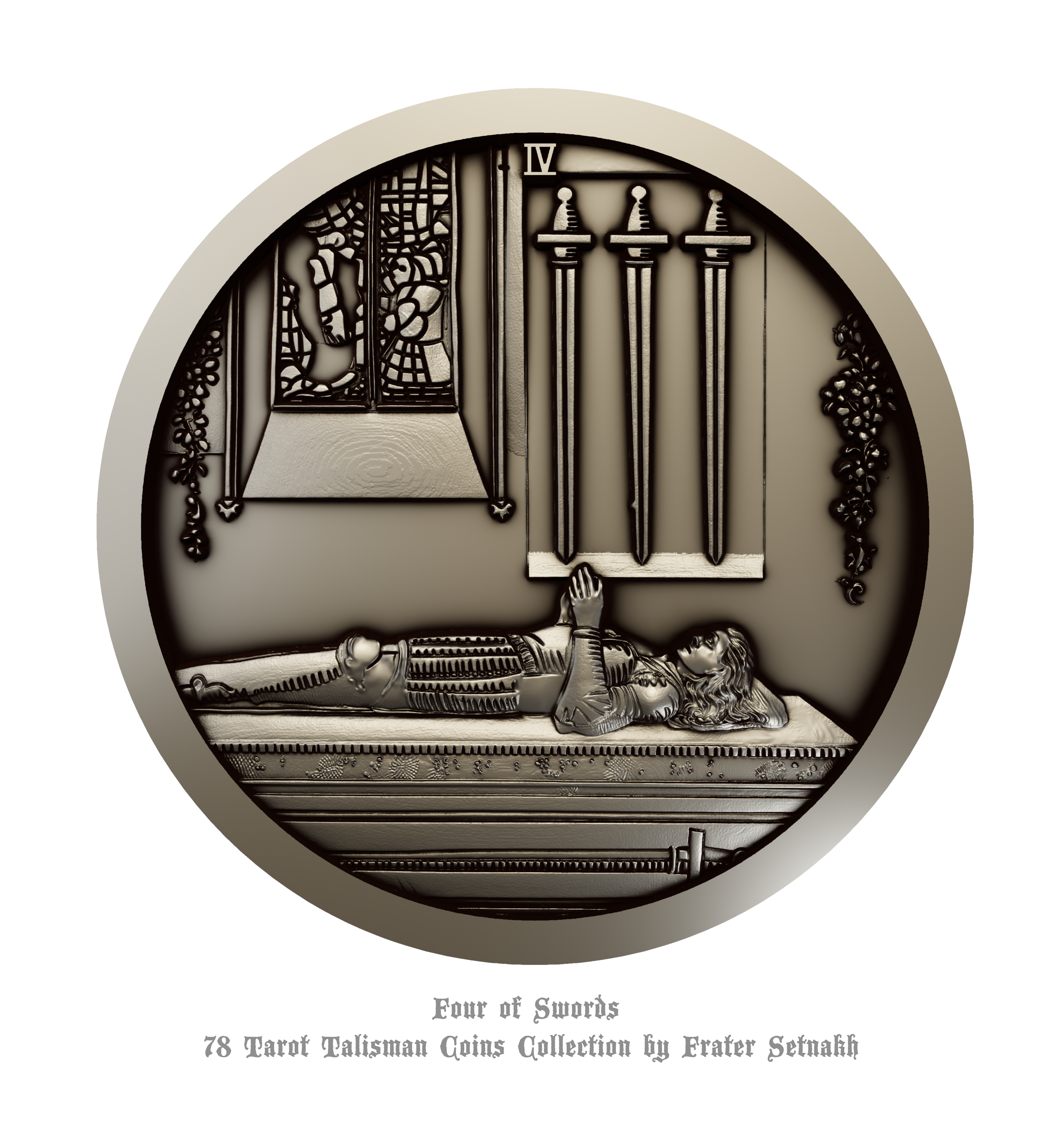 Tarot Coin Collection – 78 Coins Inspired by Rider-Waite – PRE-ORDERS - Shipping in October '25 - Divination Coins - Oracle Coins - Frater Setnakh
