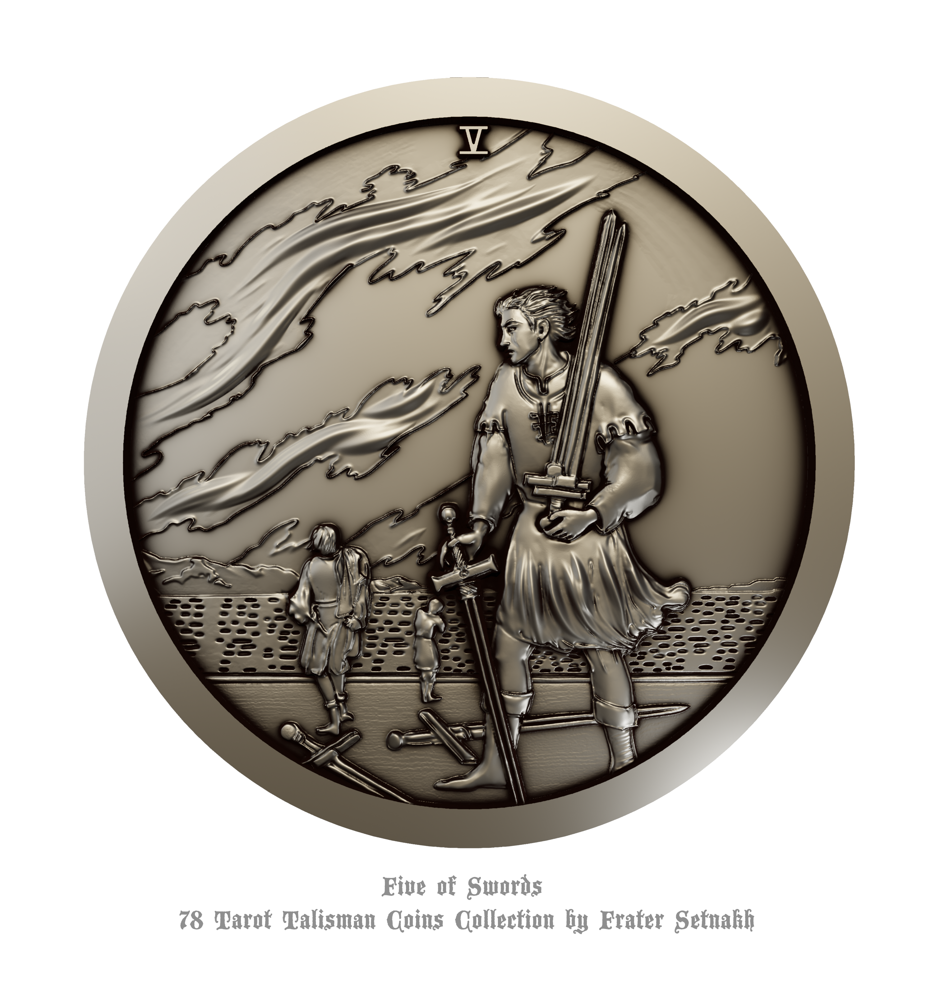 Tarot Coin Collection – 78 Coins Inspired by Rider-Waite – PRE-ORDERS - Shipping in October '25 - Divination Coins - Oracle Coins - Frater Setnakh