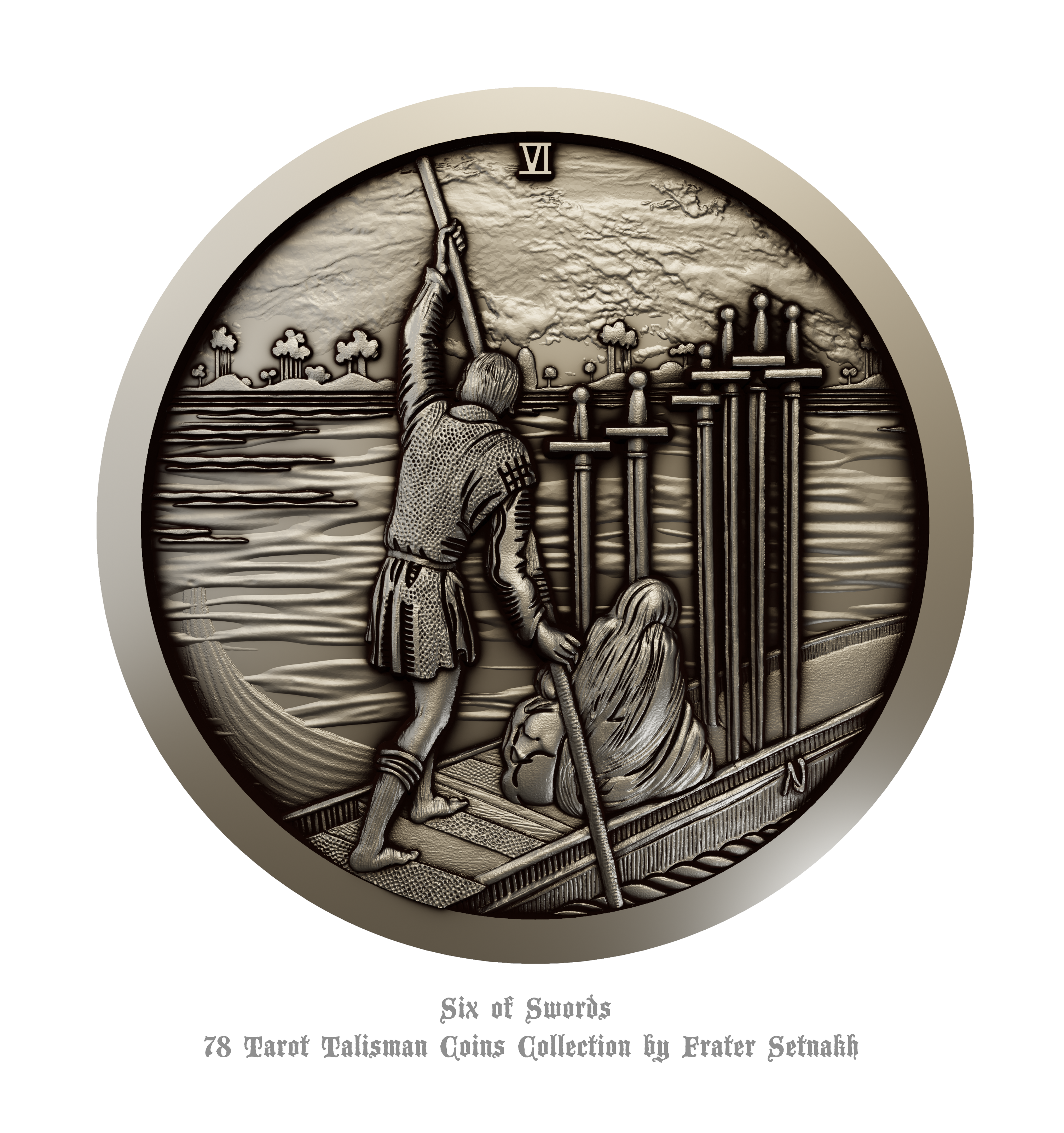 Tarot Coin Collection – 78 Coins Inspired by Rider-Waite – PRE-ORDERS - Shipping in October '25 - Divination Coins - Oracle Coins - Frater Setnakh