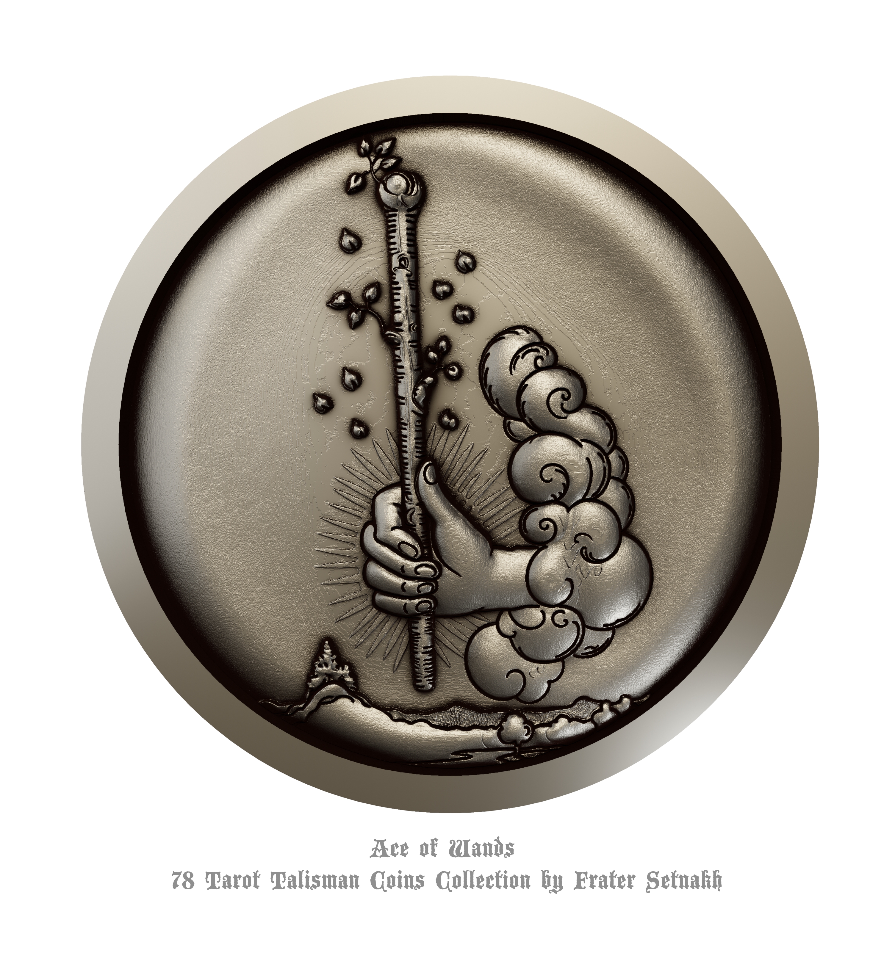 Tarot Coin Collection – World’s First Complete Rider–Waite Inspired Coin Set by Frater Setnakh – PRE-ORDERS - Shipping in Deceber '25 - Divination Coins - Oracle Coins