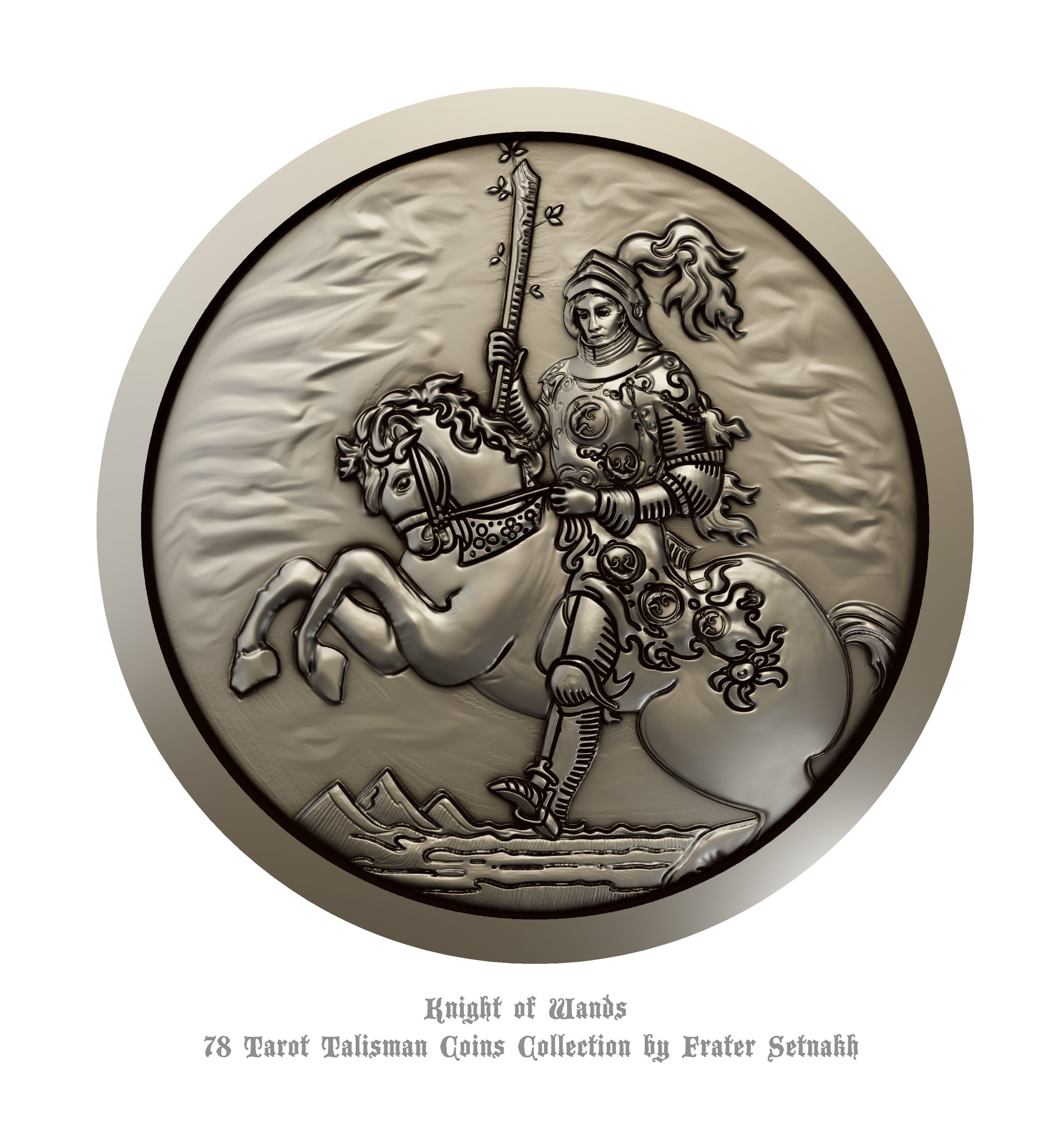 Tarot Coin Collection – World’s First Complete Rider–Waite Inspired Coin Set by Frater Setnakh – PRE-ORDERS - Shipping in Deceber '25 - Divination Coins - Oracle Coins