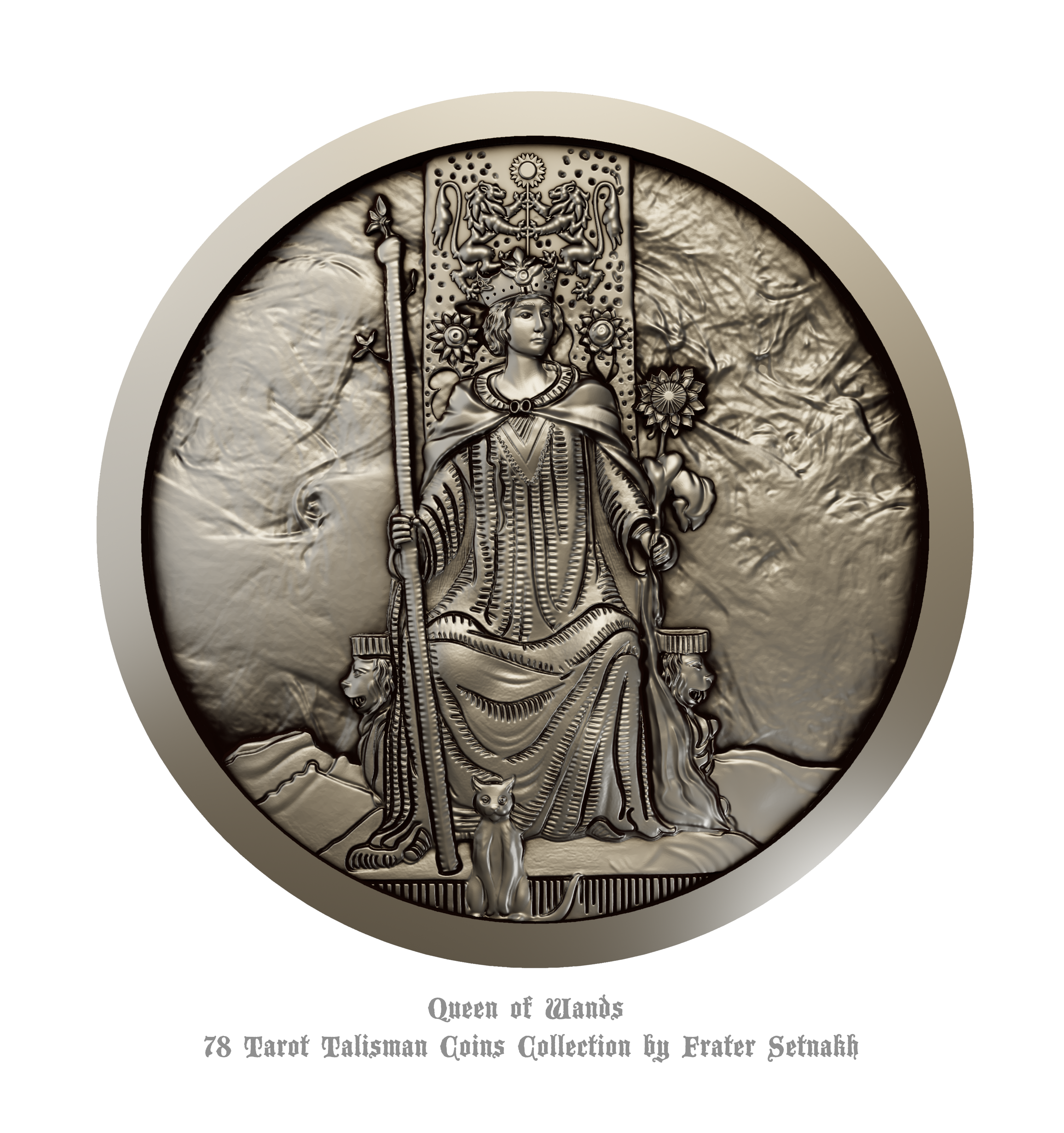 Tarot Coin Collection – World’s First Complete Rider–Waite Inspired Coin Set by Frater Setnakh – PRE-ORDERS - Shipping in October '25 - Divination Coins - Oracle Coins