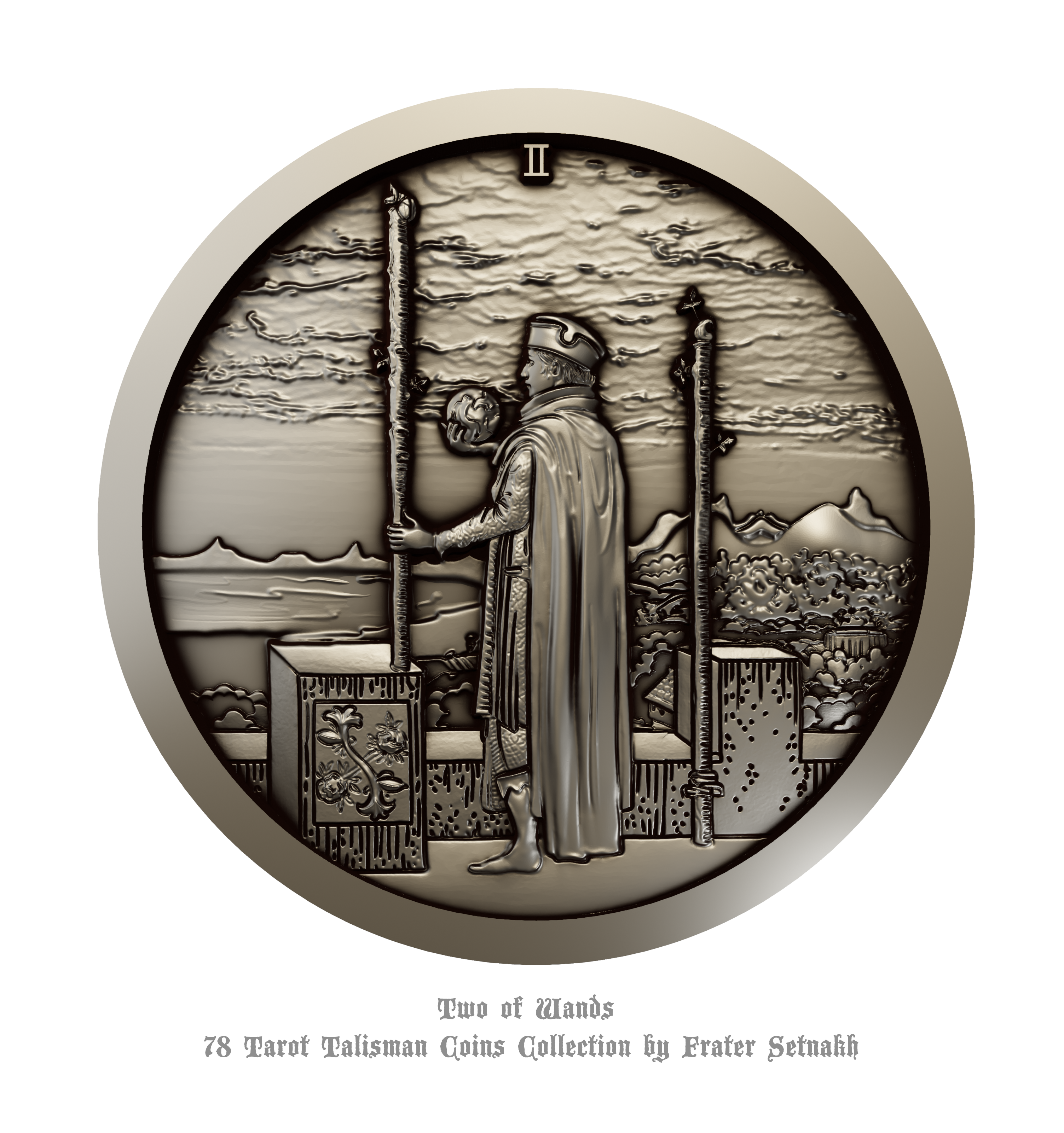 Tarot Coin Collection – World’s First Complete Rider–Waite Inspired Coin Set by Frater Setnakh – PRE-ORDERS - Shipping in October '25 - Divination Coins - Oracle Coins