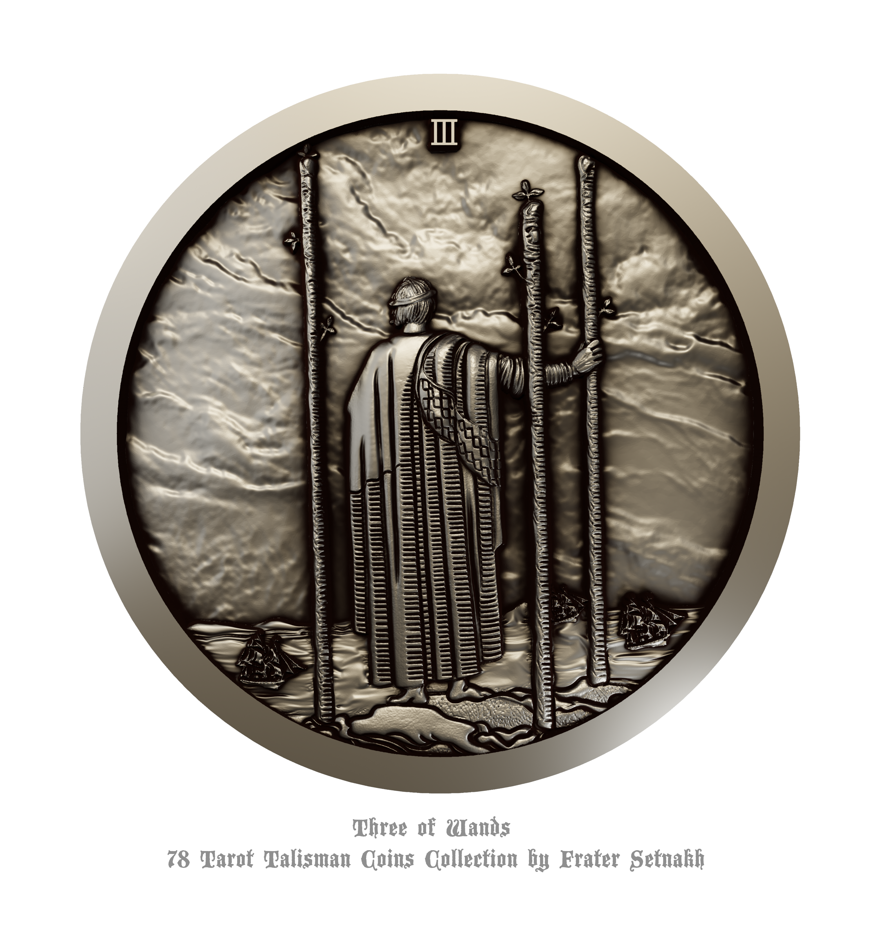 Tarot Coin Collection – World’s First Complete Rider–Waite Inspired Coin Set by Frater Setnakh – PRE-ORDERS - Shipping in October '25 - Divination Coins - Oracle Coins